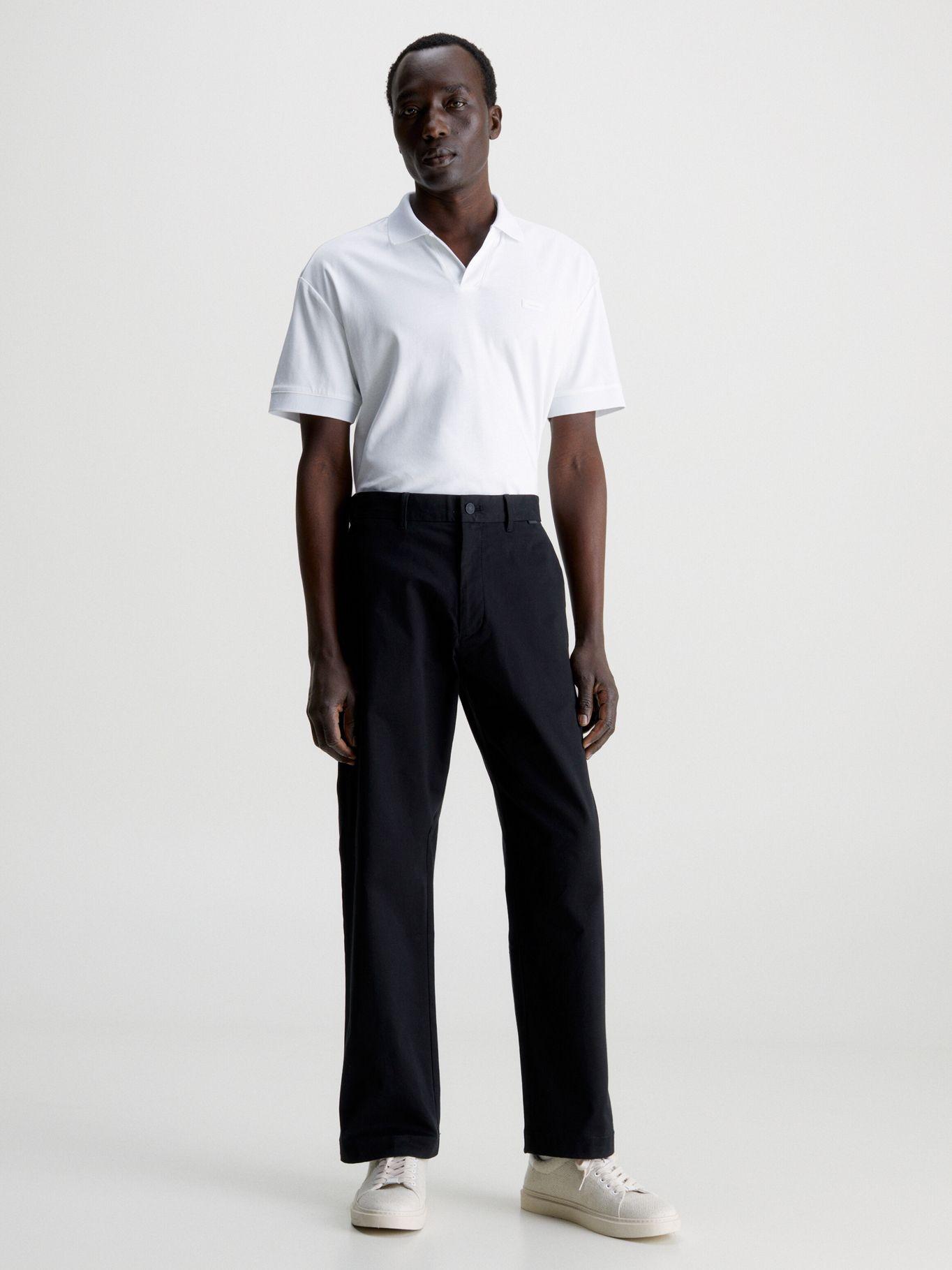 Polo Smooth Open Blanco YAF Calvin Klein-1