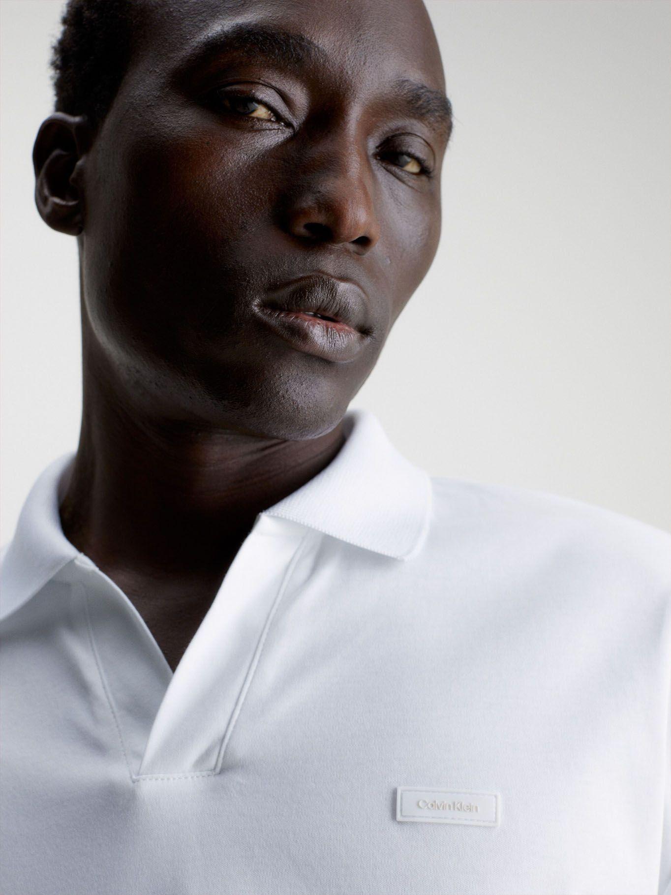 Polo Smooth Open Blanco YAF Calvin Klein-3