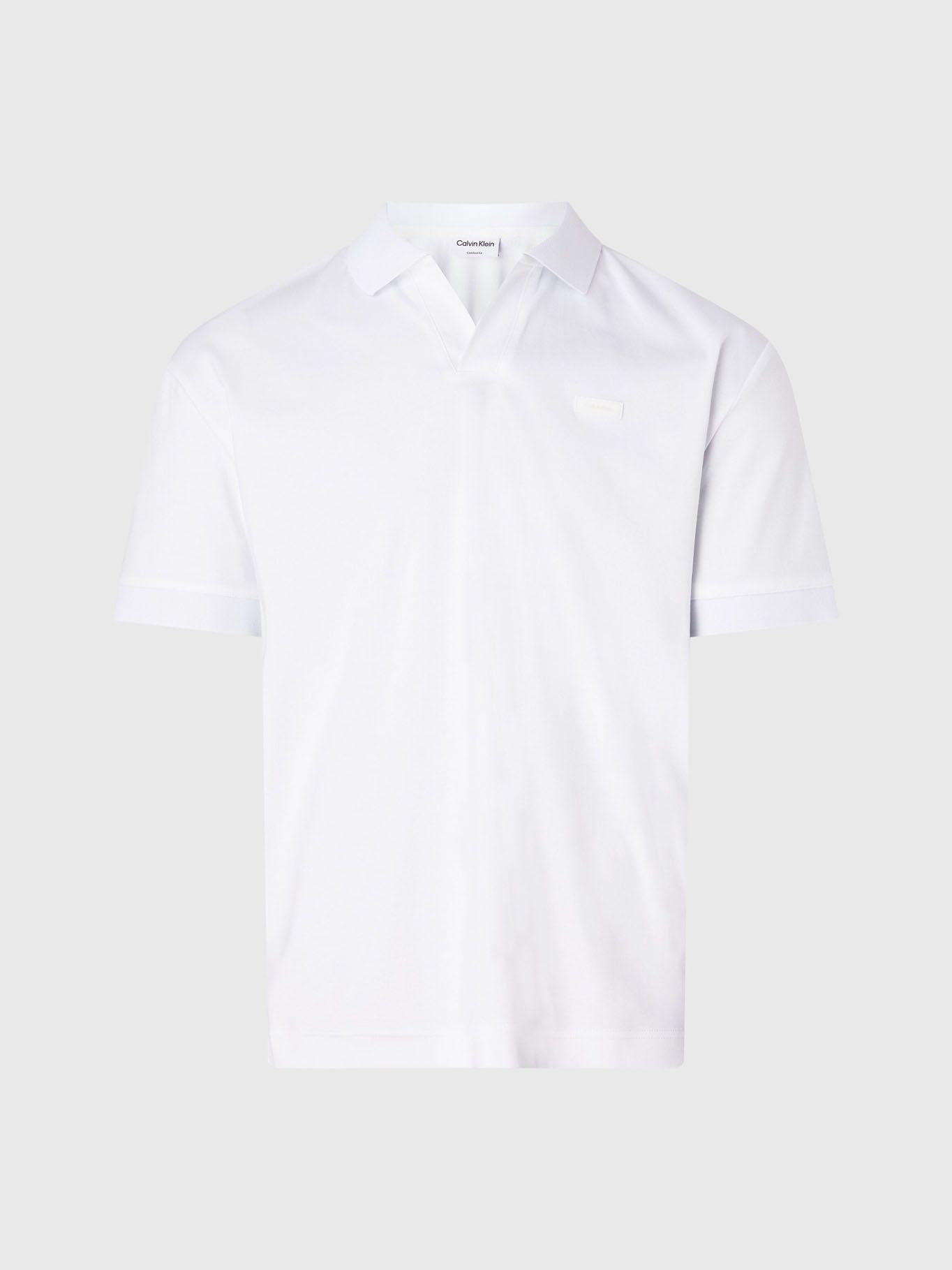 Polo Smooth Open Blanco YAF Calvin Klein-4