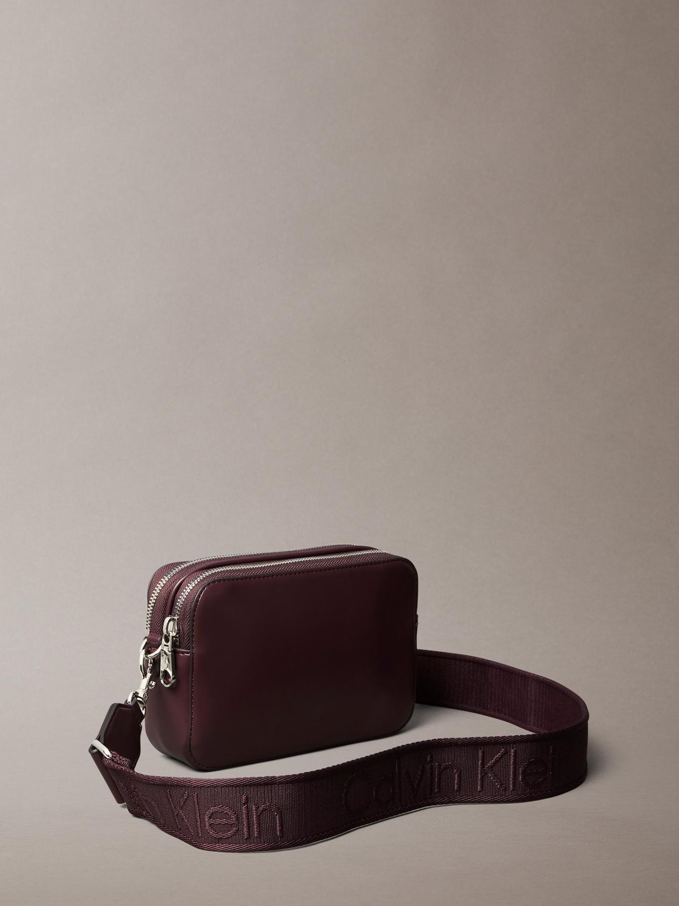 Bandolera Webbing Double Strap Marrón Calvin Klein-2