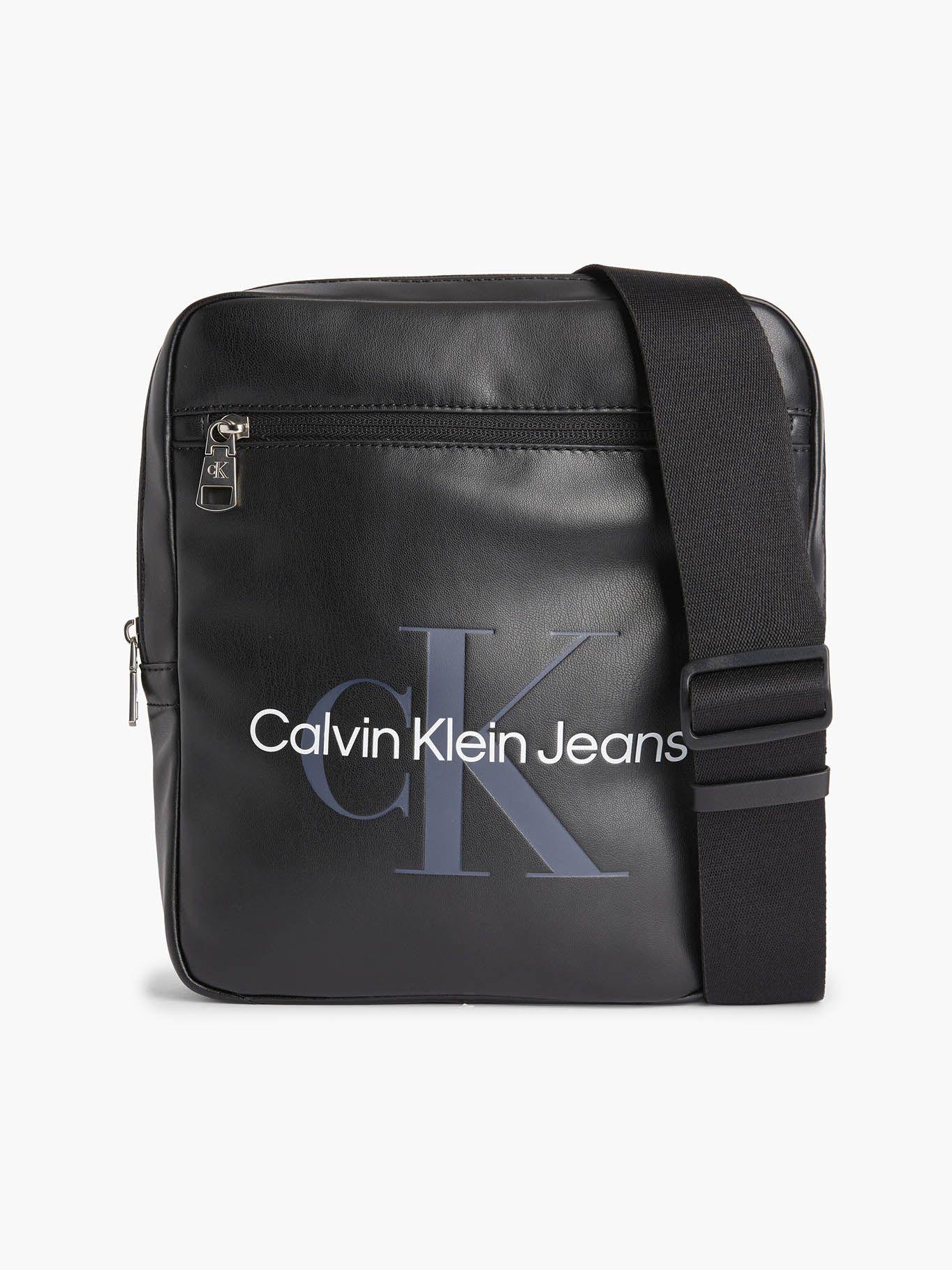 Bolso con bandolera y logo Negro Calvin Klein K50K510203-BDS-0