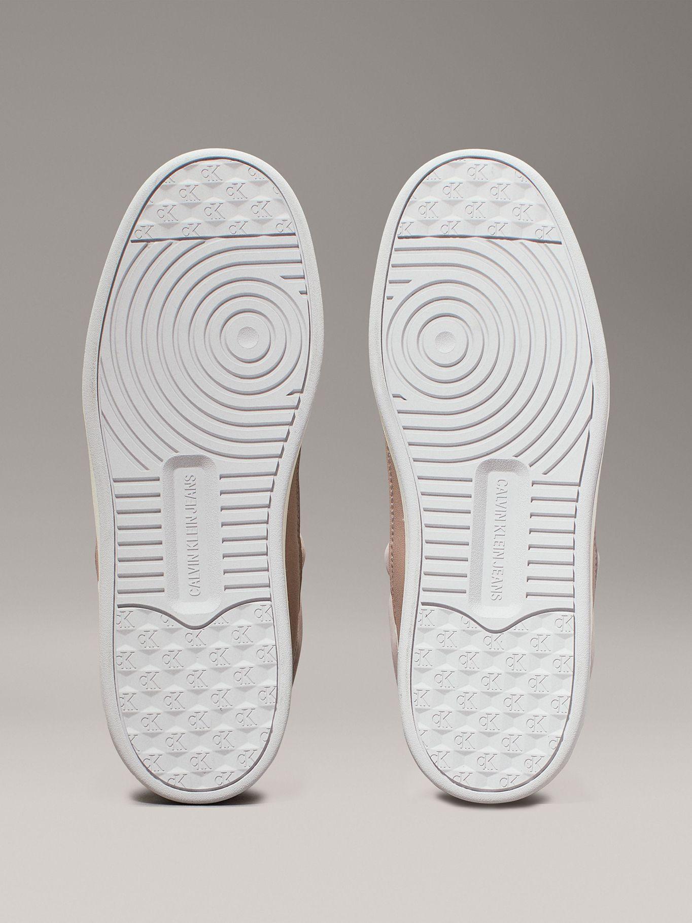 Zapatillas Cuero Basket Cupsole Mid Gris Calvin Klein-3