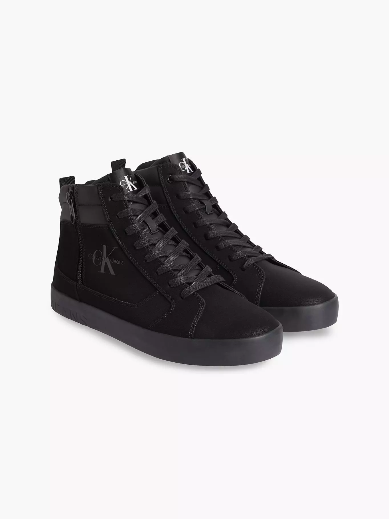 Zapatilla Vulcanized Laceup Negro Calvin Klein-0
