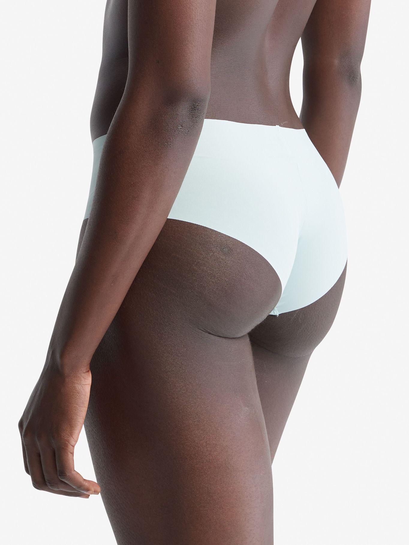 Braguita hípster de talle alto Blanco Calvin Klein-2