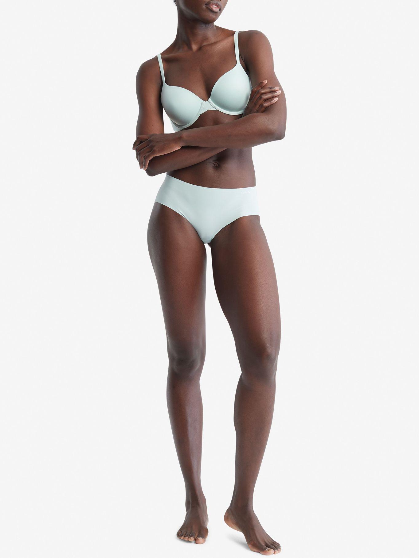 Braguita hípster de talle alto Blanco Calvin Klein-1