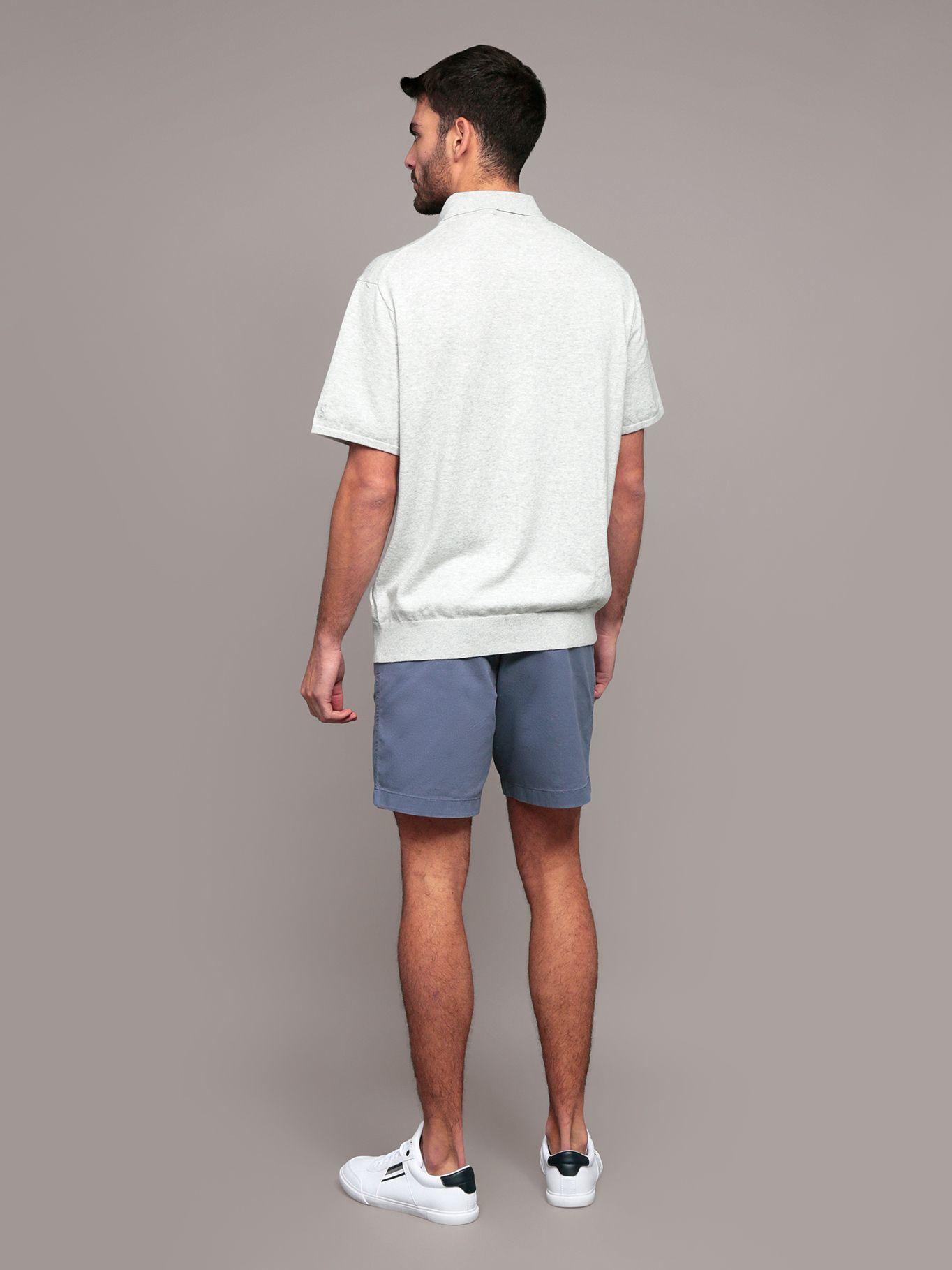 Sweater polo hallmark Gris Calvin Klein-2