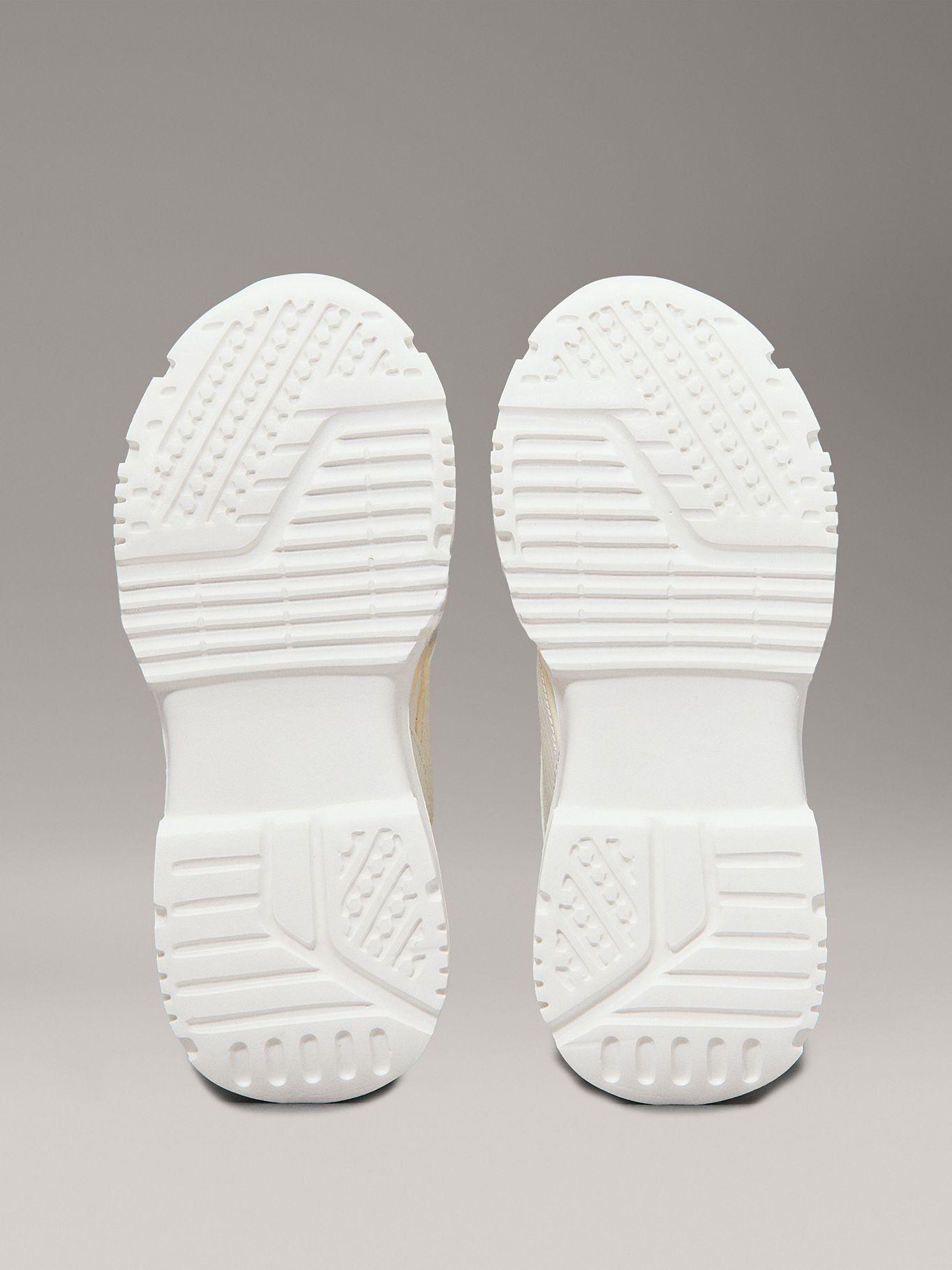 Zapatillas Niña Runner Blanco Calvin Klein-3