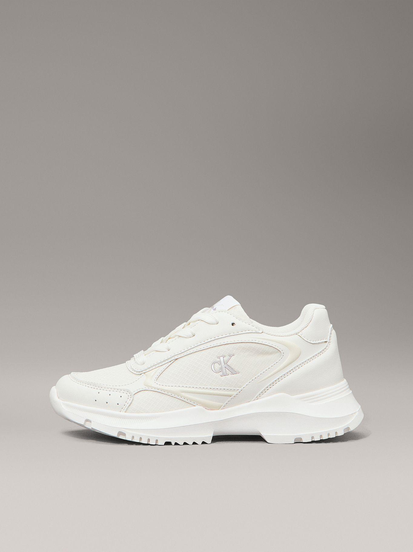 Zapatillas Niña Runner Blanco Calvin Klein-5