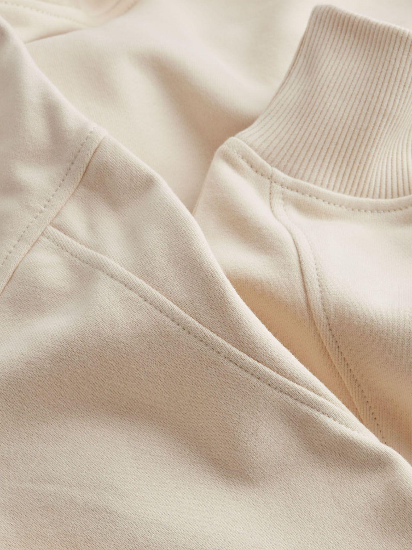 Hoddie Stacked Logo Beige Calvin Klein-5