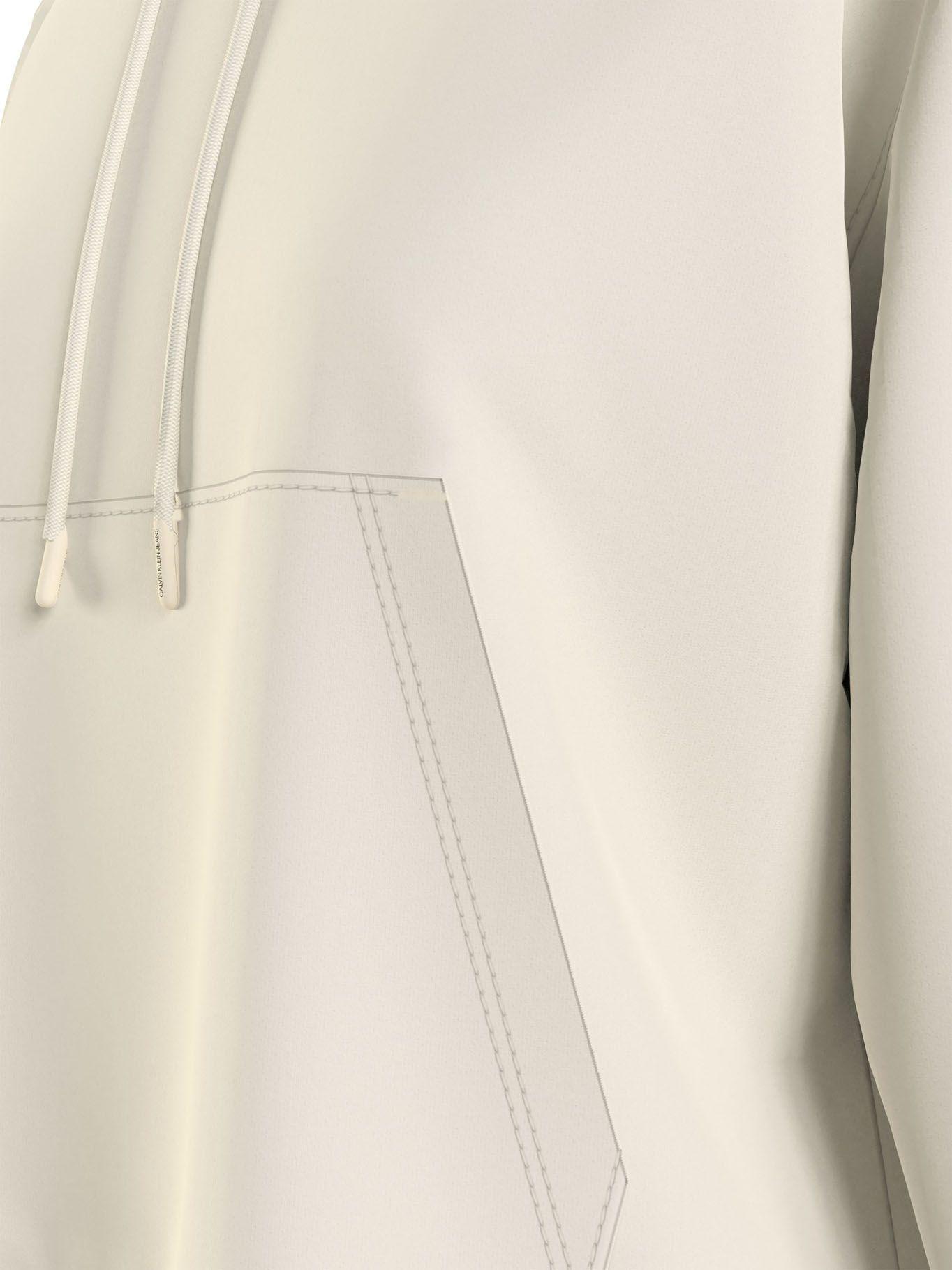 Hoddie Stacked Logo Beige Calvin Klein-3