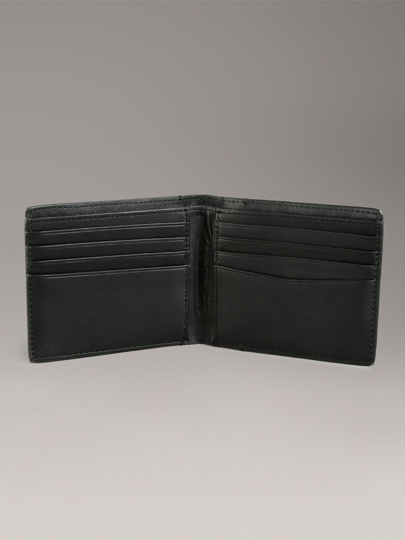 Billetera Aop Emboss Bifold Negro Calvin Klein-2