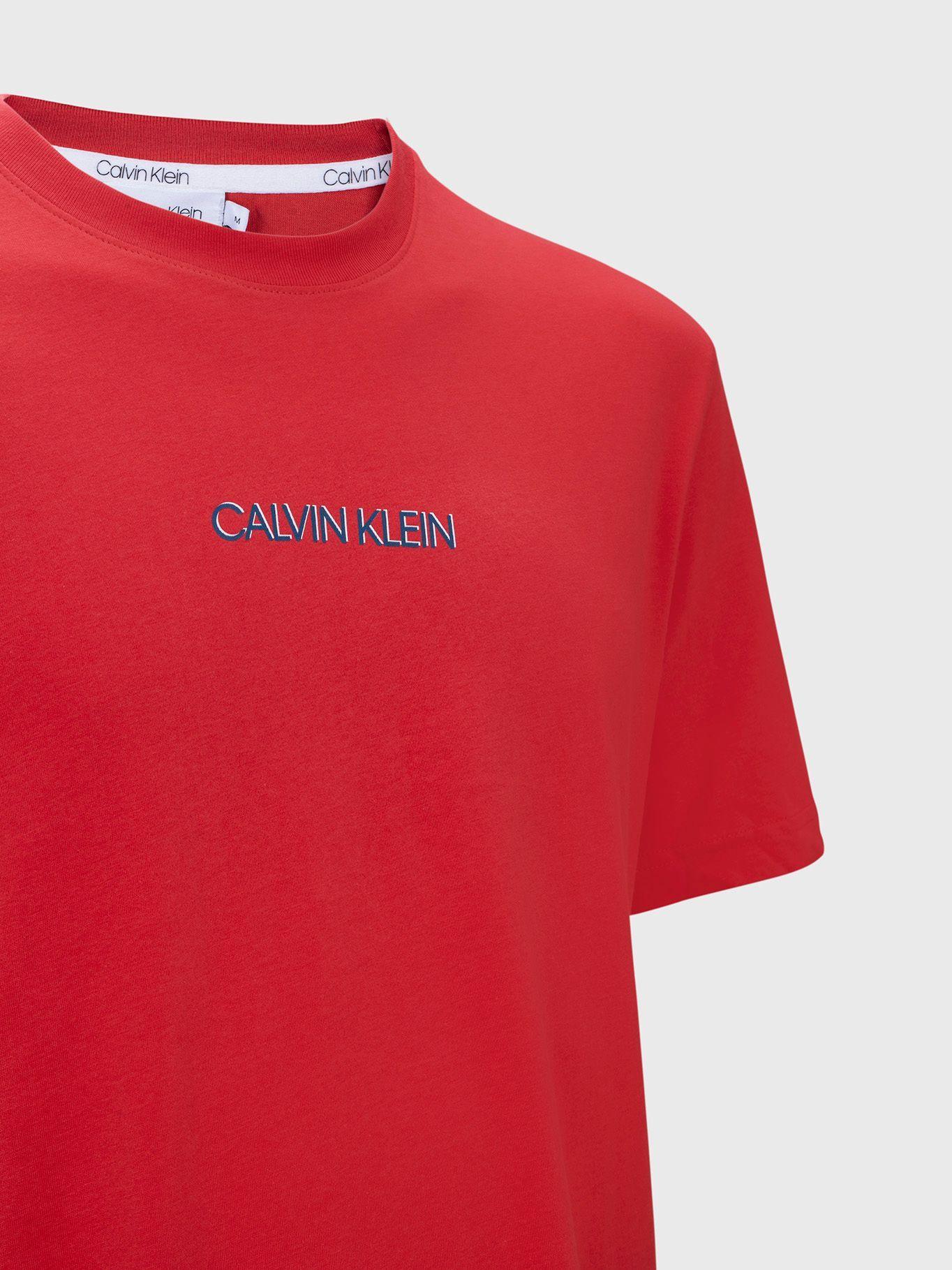 Polera Shadow Logo Rojo Calvin Klein-2