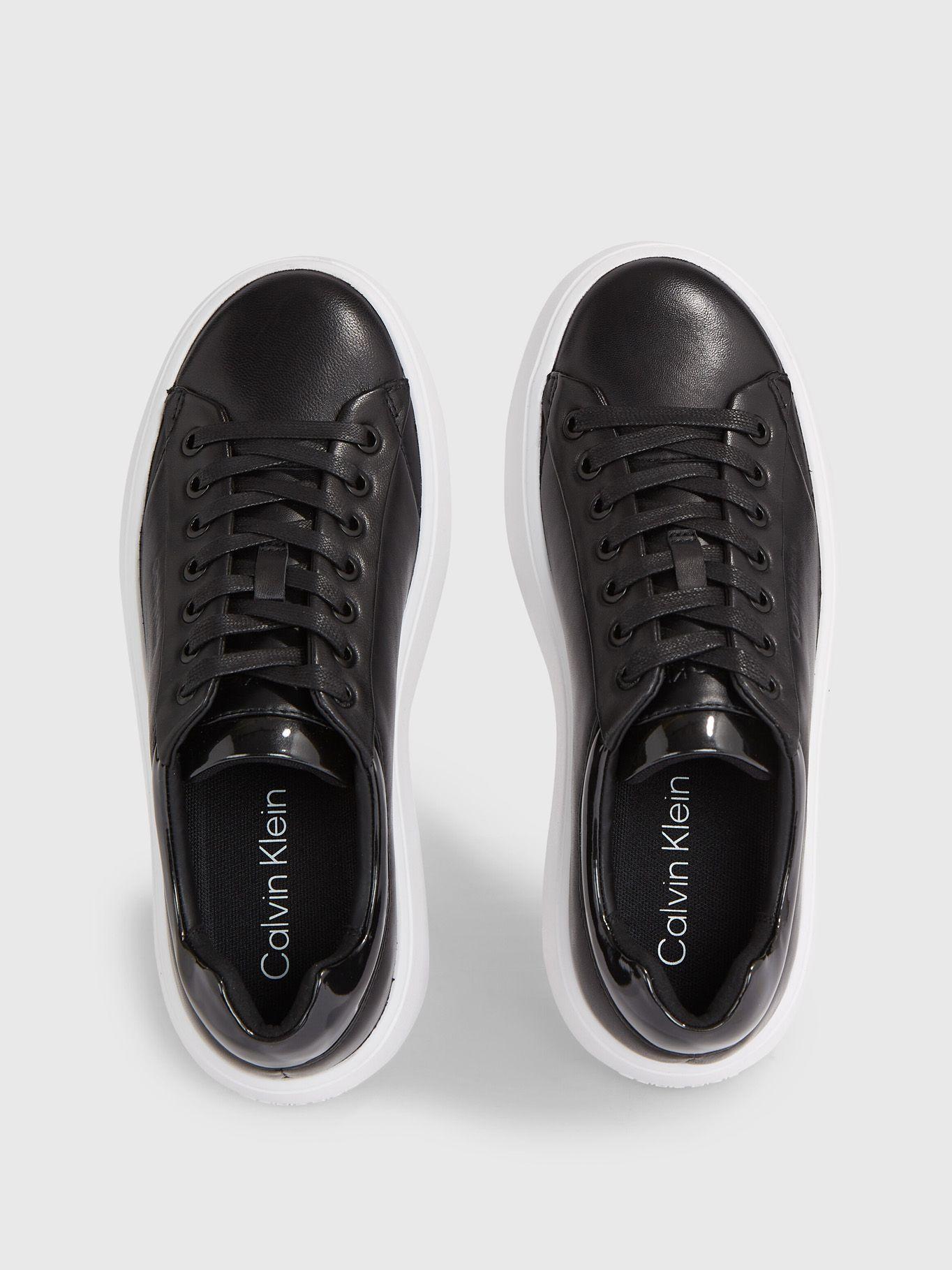 Zapatilla Bobble Cupsole Lace Up Negro Calvin Klein-2
