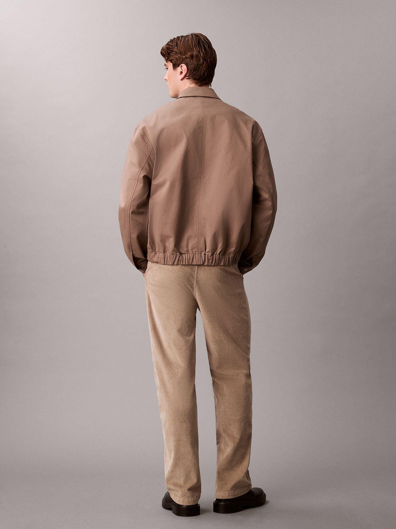 Pantalón Recto de Pana Estilo 90S Beige Calvin Klein-2