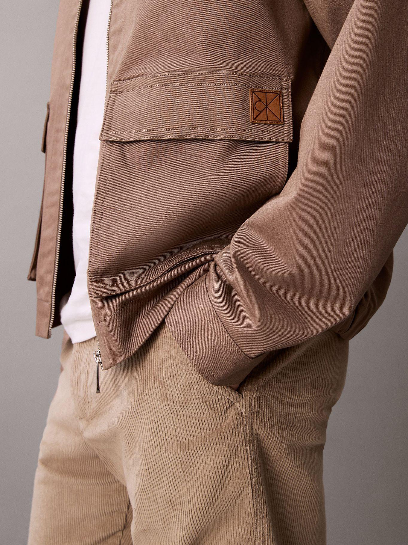 Pantalón Recto de Pana Estilo 90S Beige Calvin Klein-4