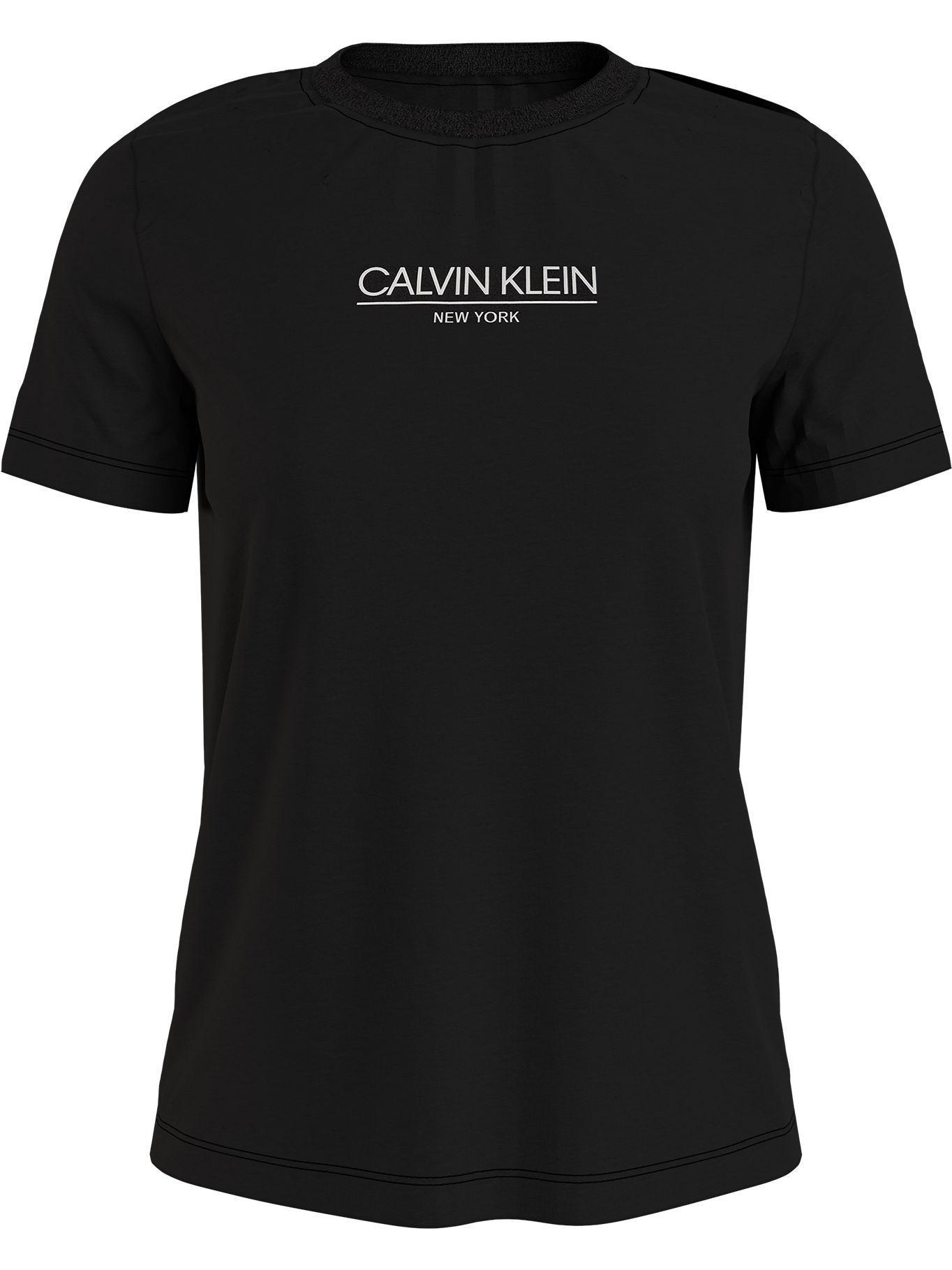 Polera New York Essential Negro Calvin Klein-0