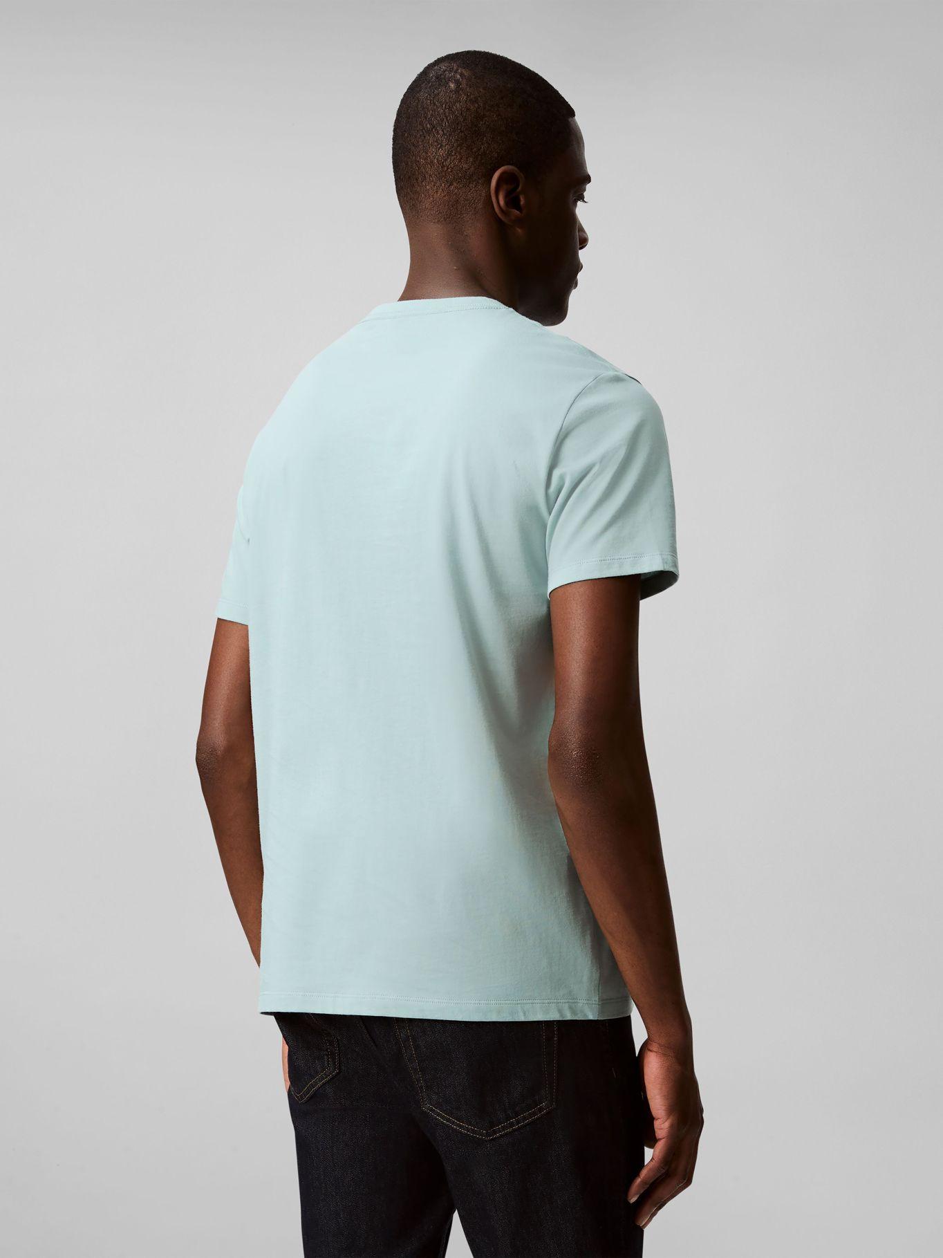 Polera con Logotipo Tonal Verde Calvin Klein-2