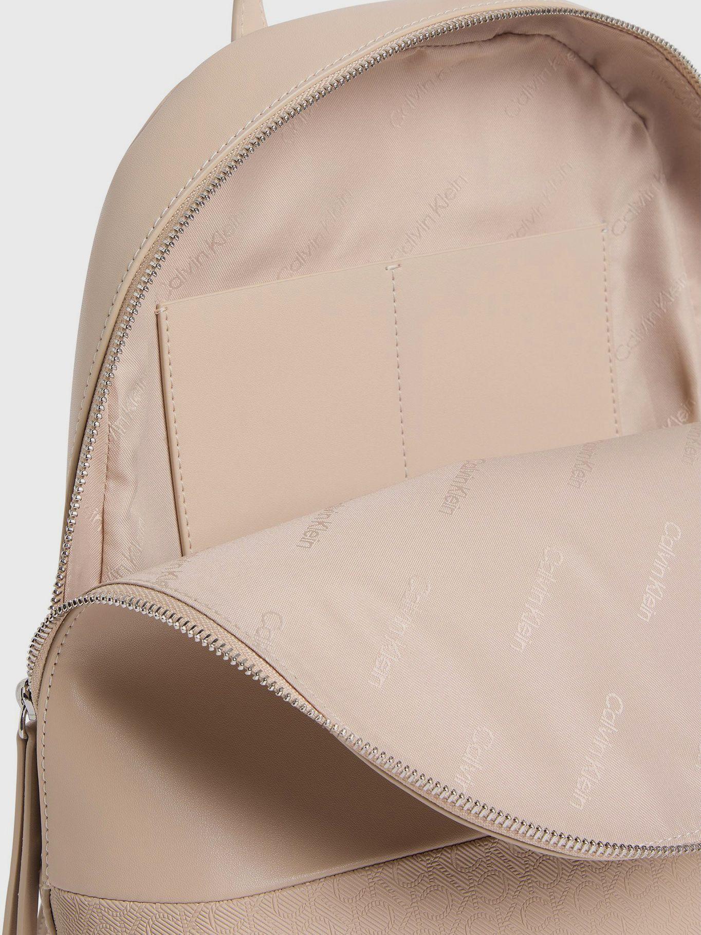 Mochila Ck Mixmedia Beige Calvin Klein-2