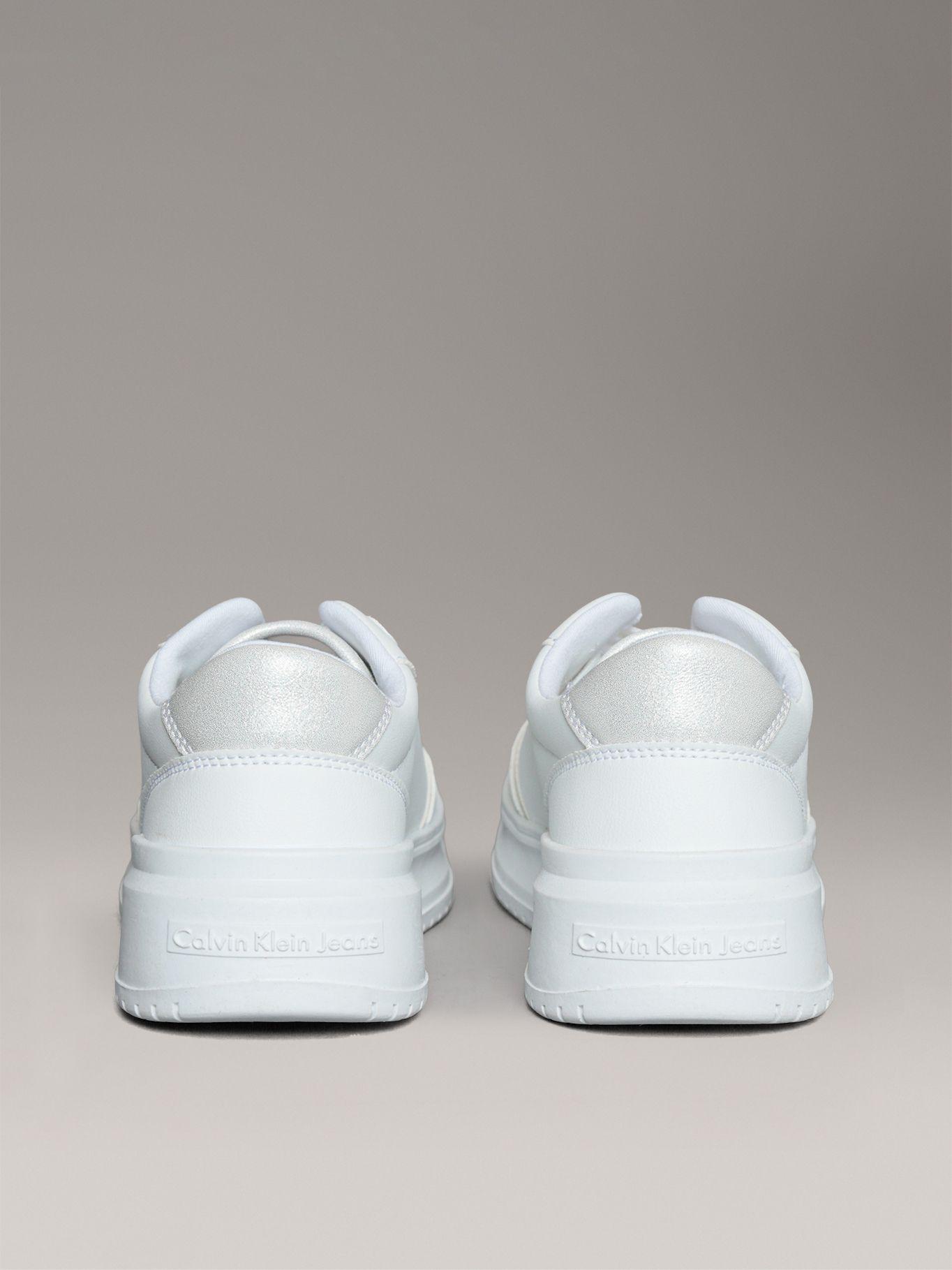 Zapatillas Niña Low Cut Lac 025 Blanco Calvin Klein-1