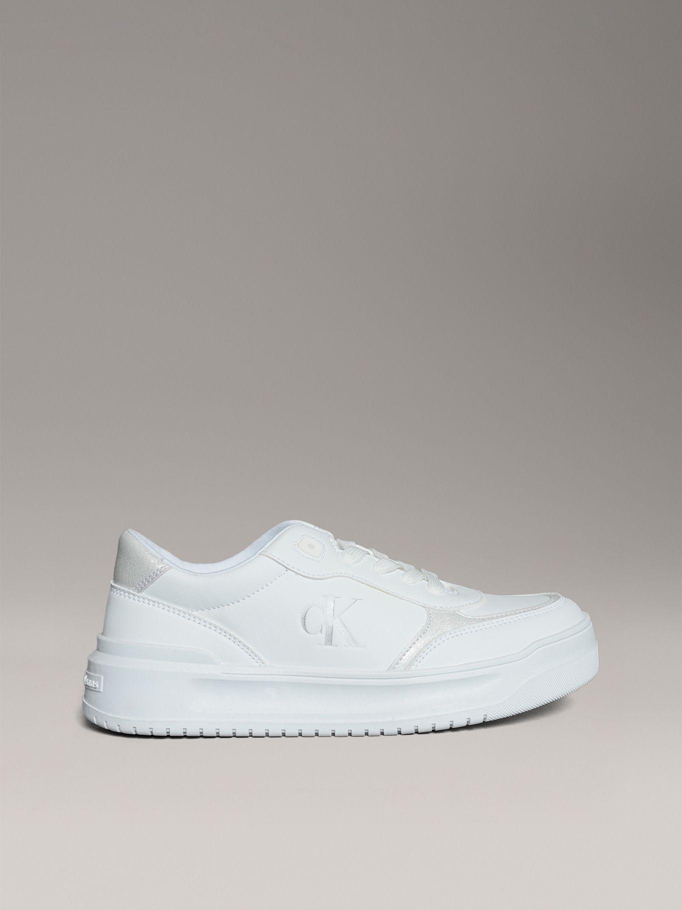 Zapatillas Niña Low Cut Lac 025 Blanco Calvin Klein-4