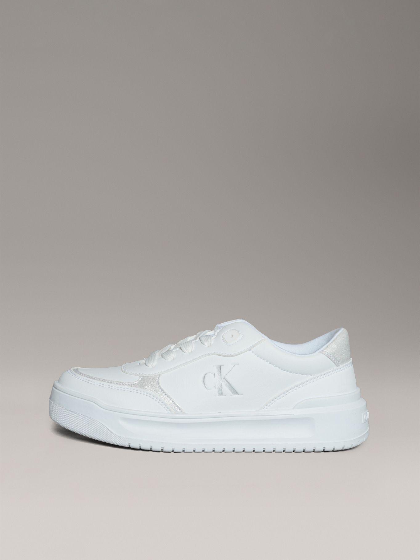 Zapatillas Niña Low Cut Lac 025 Blanco Calvin Klein-5