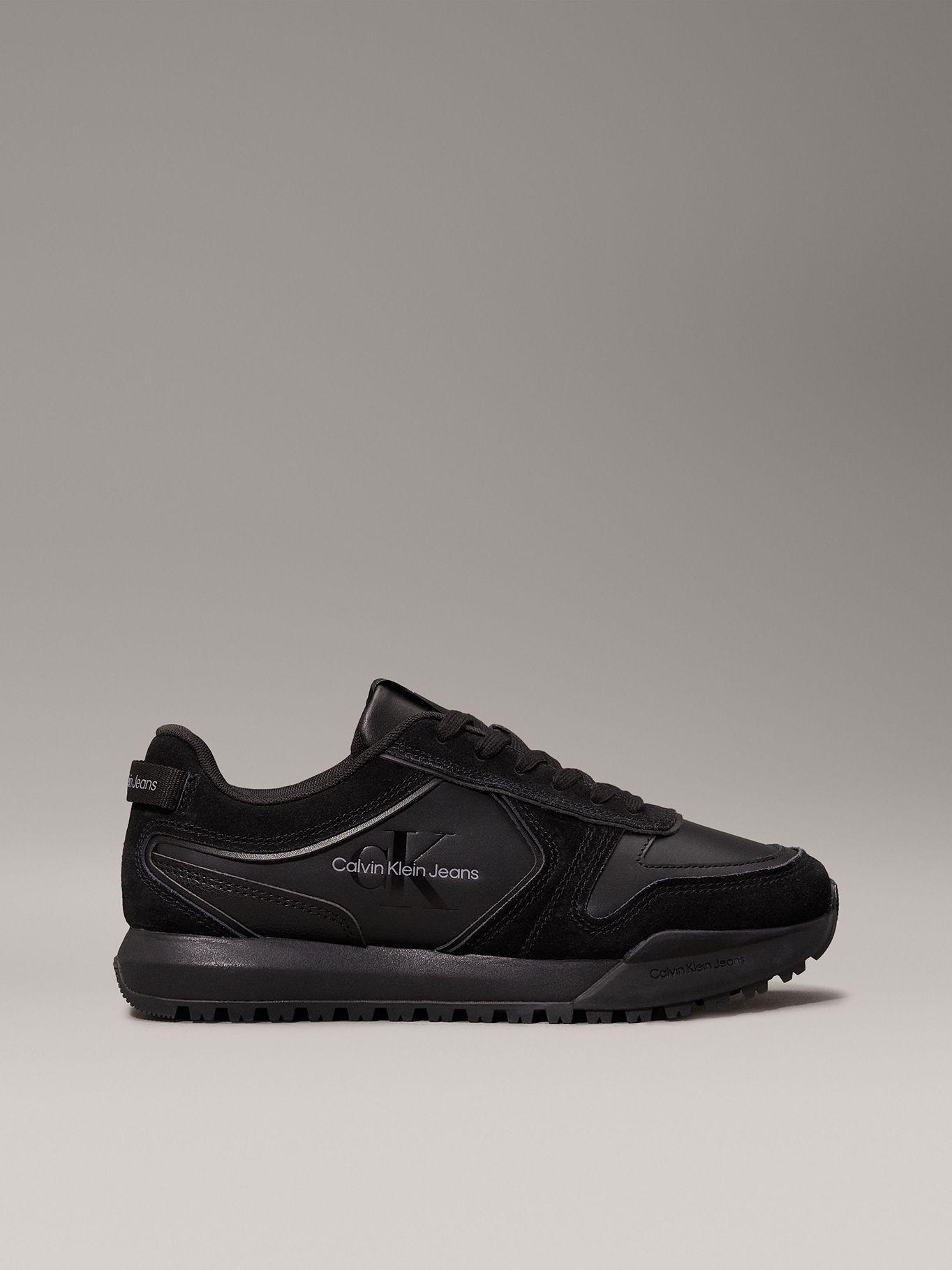 Zapatillas Runner Irregular Lines Negro Calvin Klein-4