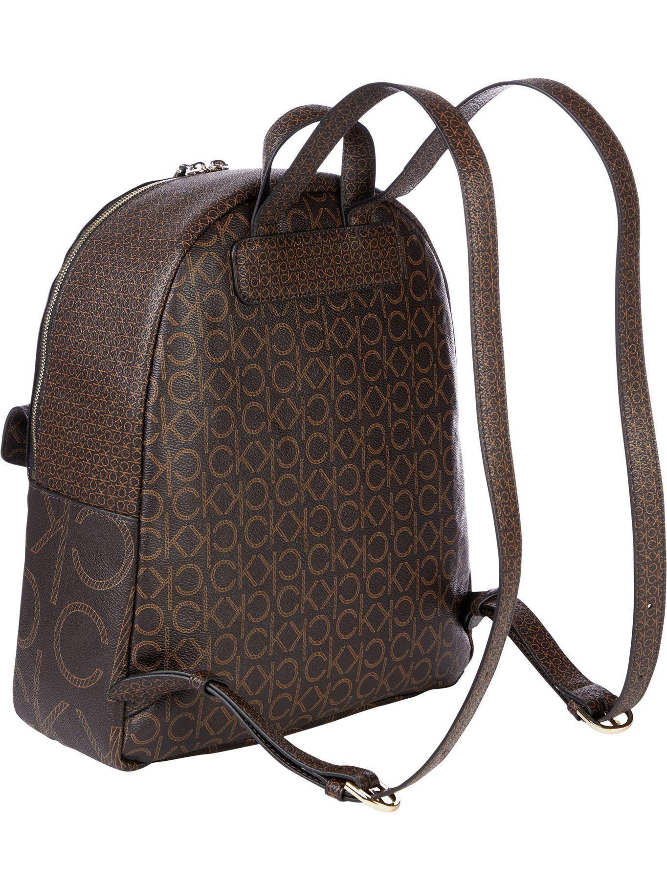 Mochila Mono Scale Café Calvin Klein-1