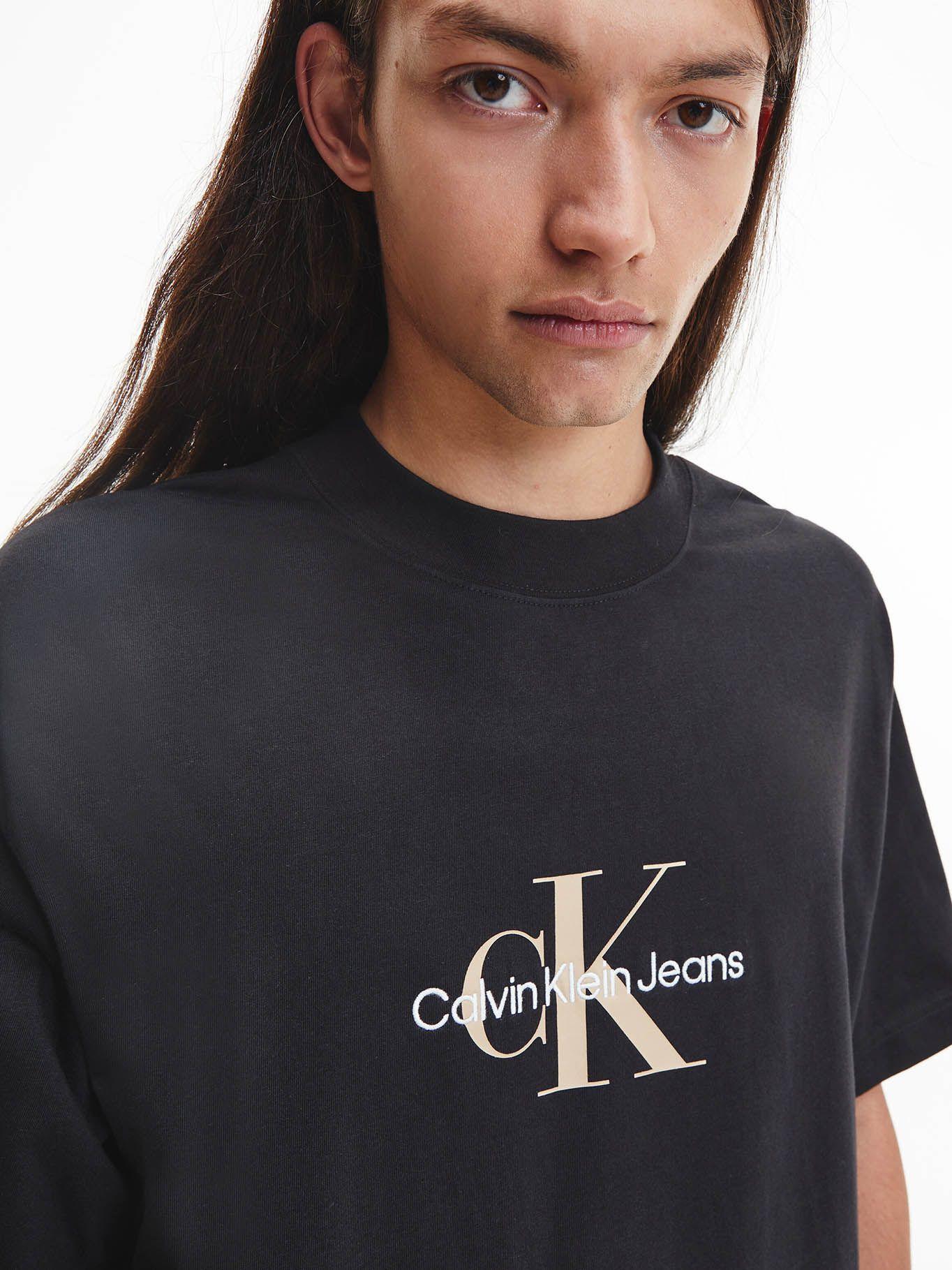 Camiseta manga corta con logo Negro Calvin Klein J30J322516-BEH-3