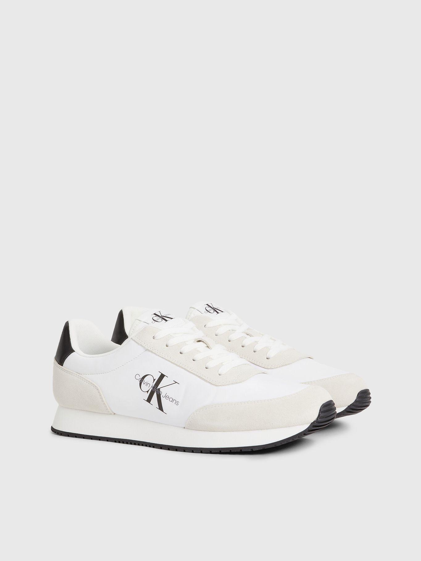 Zapatilla Retro Runner Ny Mono Blanco Calvin Klein-0