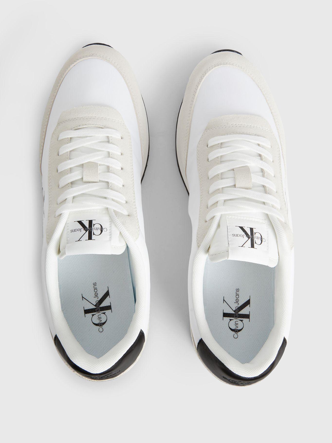 Zapatilla Retro Runner Ny Mono Blanco Calvin Klein-2