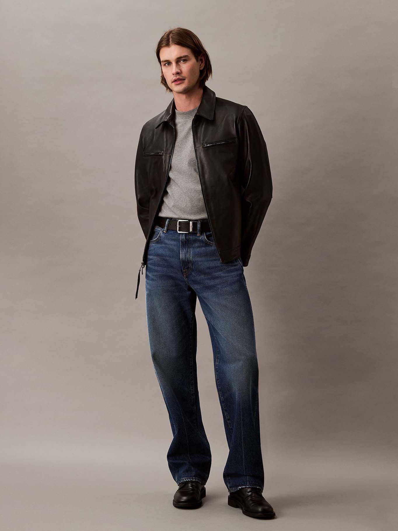 Polera Relaxed con Monograma Archive Gris Calvin Klein-1