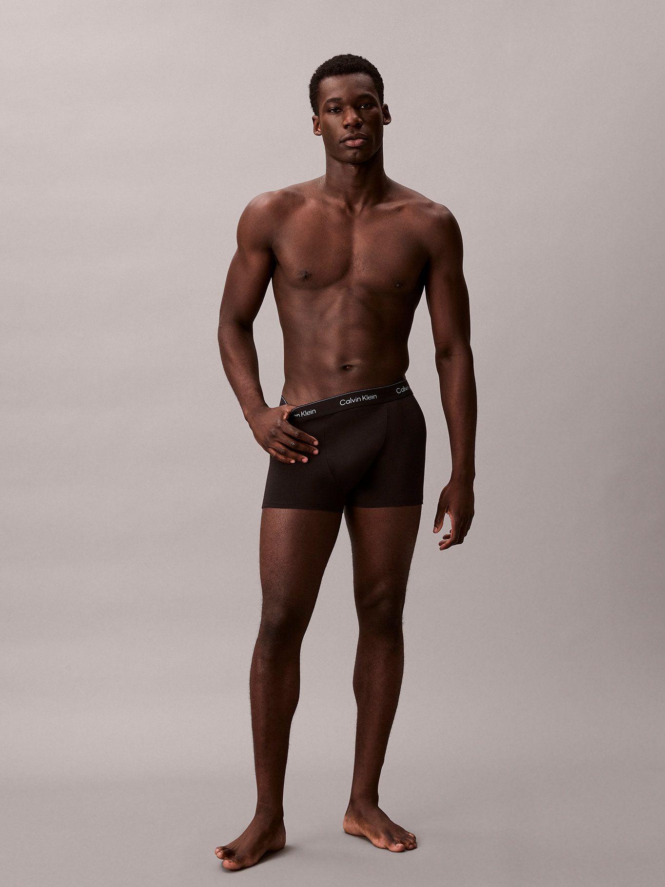 Pack De 3 Bóxers T Cotton Stretch Negro Calvin Klein-2