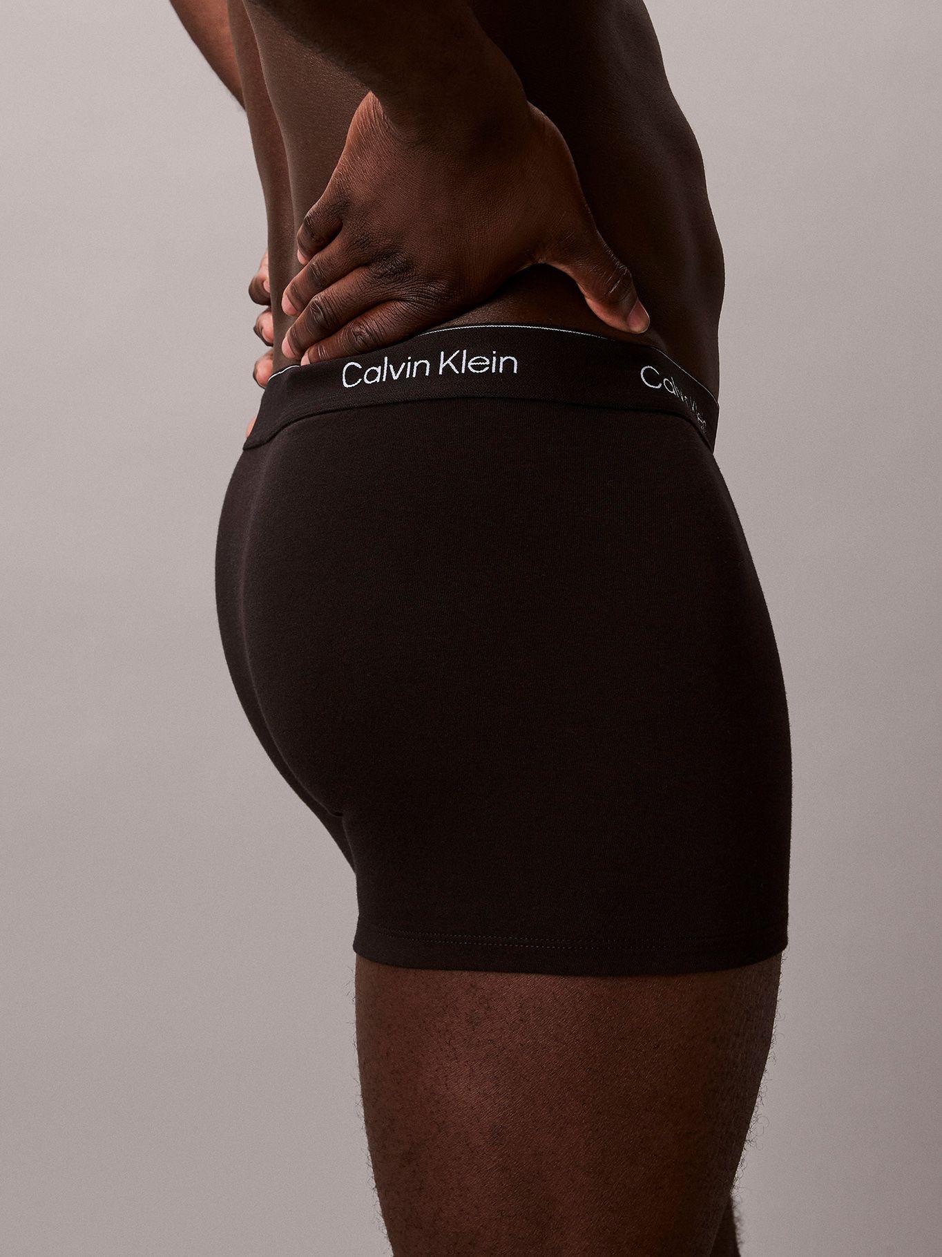 Pack De 3 Bóxers T Cotton Stretch Negro Calvin Klein-4