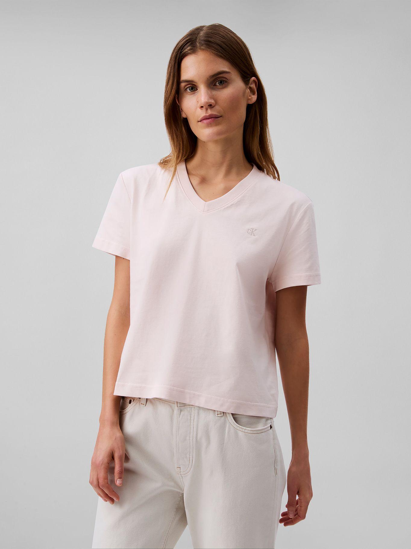 Polera con Logo Archive Beige Calvin Klein-0