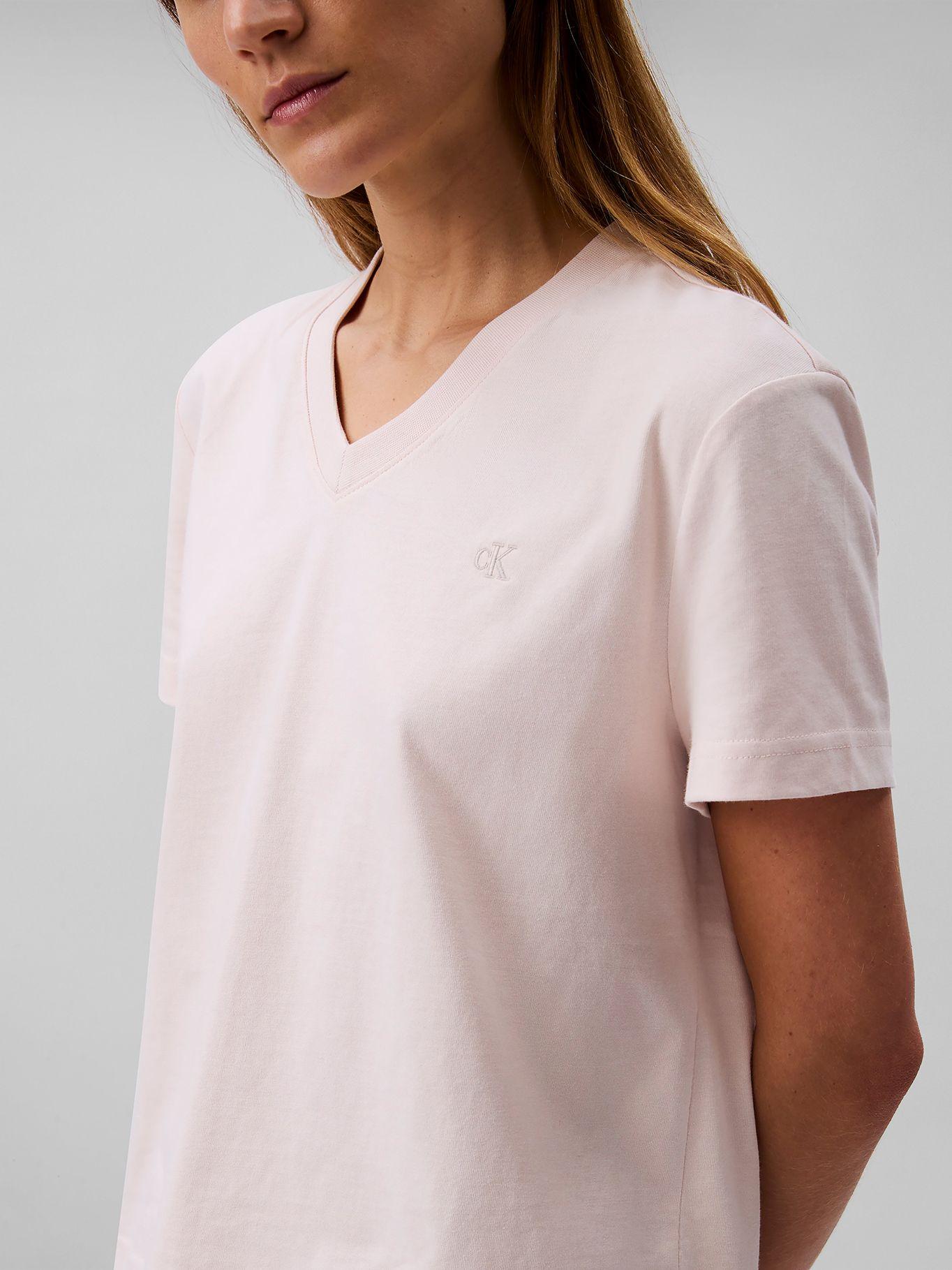 Polera con Logo Archive Beige Calvin Klein-3