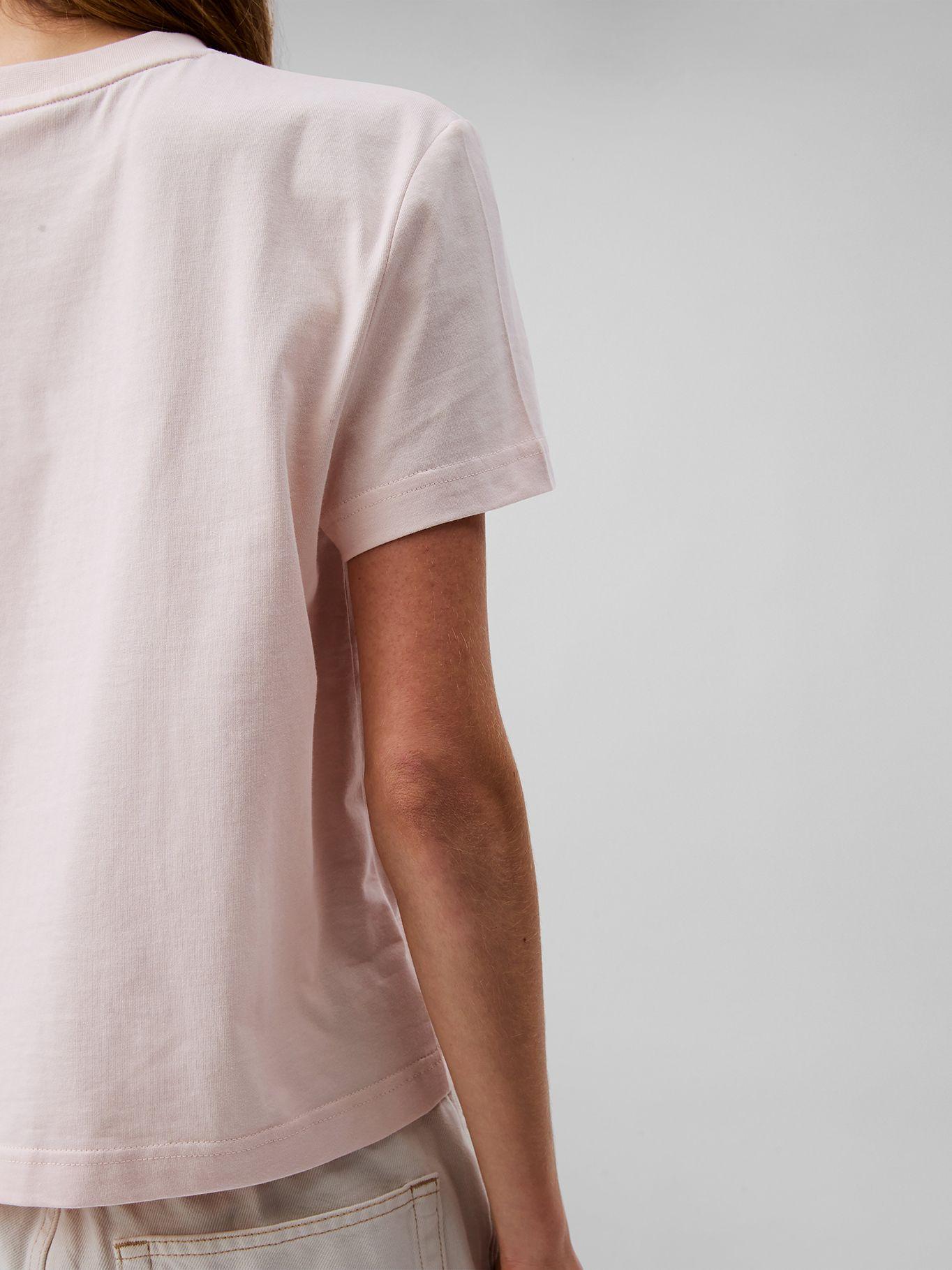 Polera con Logo Archive Beige Calvin Klein-4