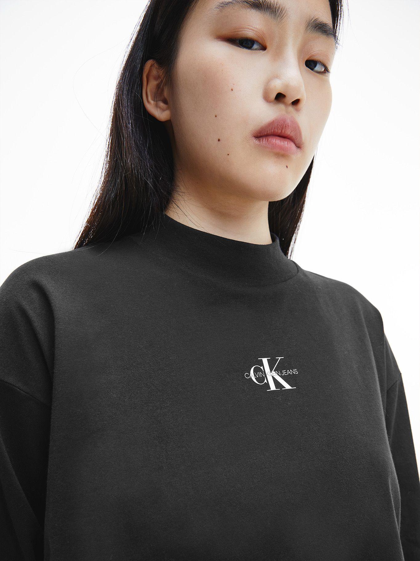 Polera Micro Mono Negro Calvin Klein-2