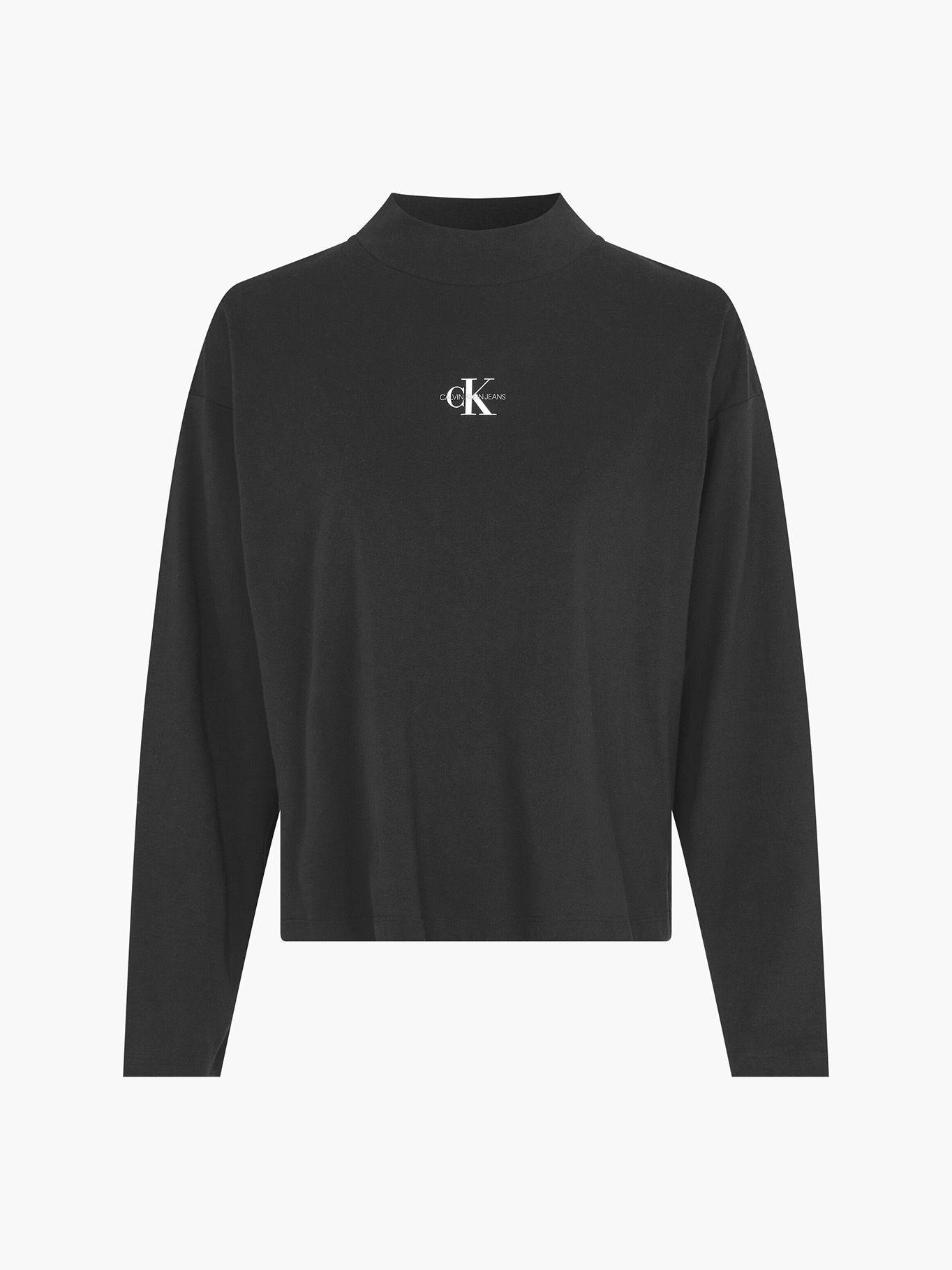 Polera Micro Mono Negro Calvin Klein-3