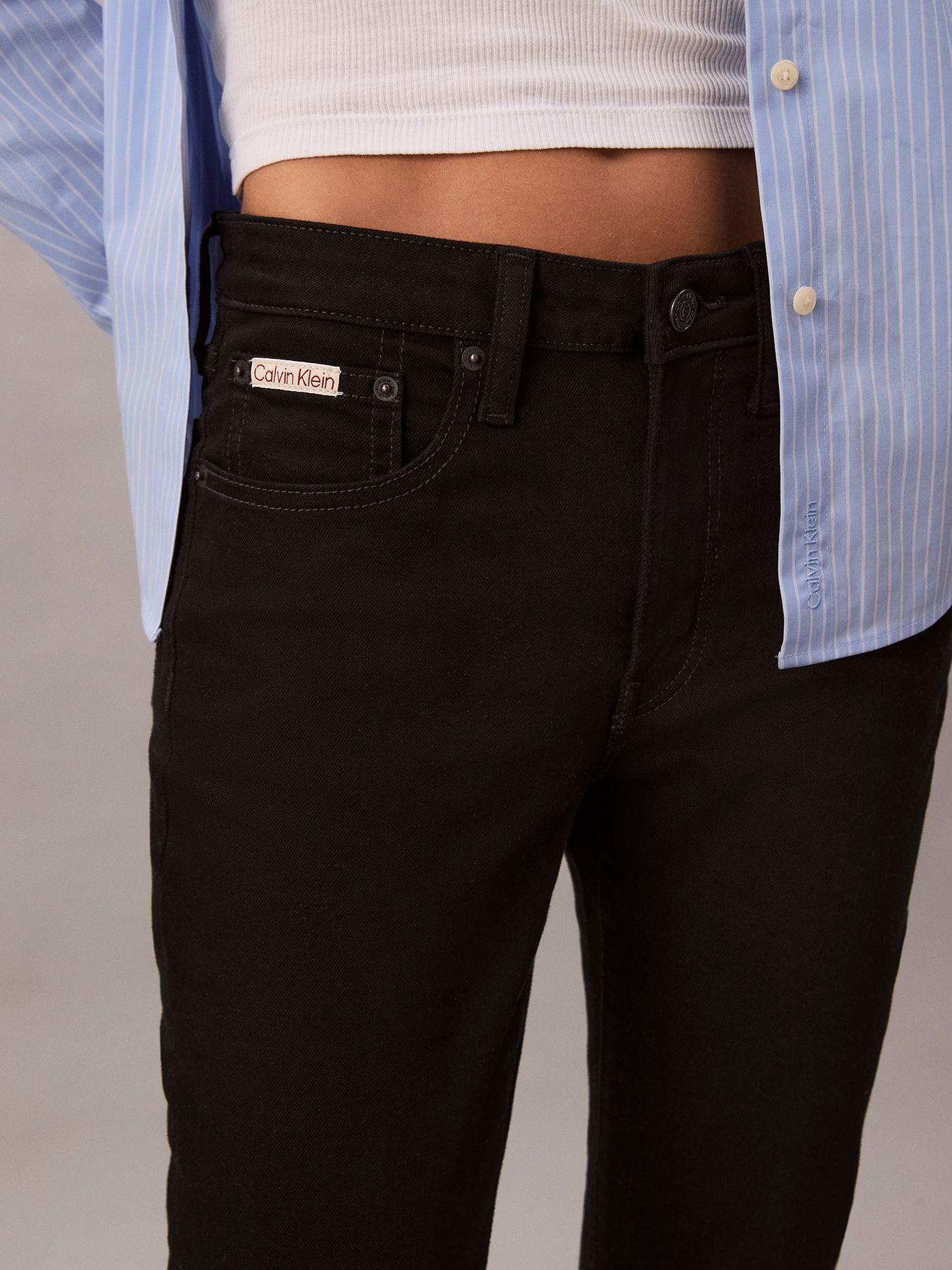 Jeans Skinny Classic de Talle Medio Negro Calvin Klein-2