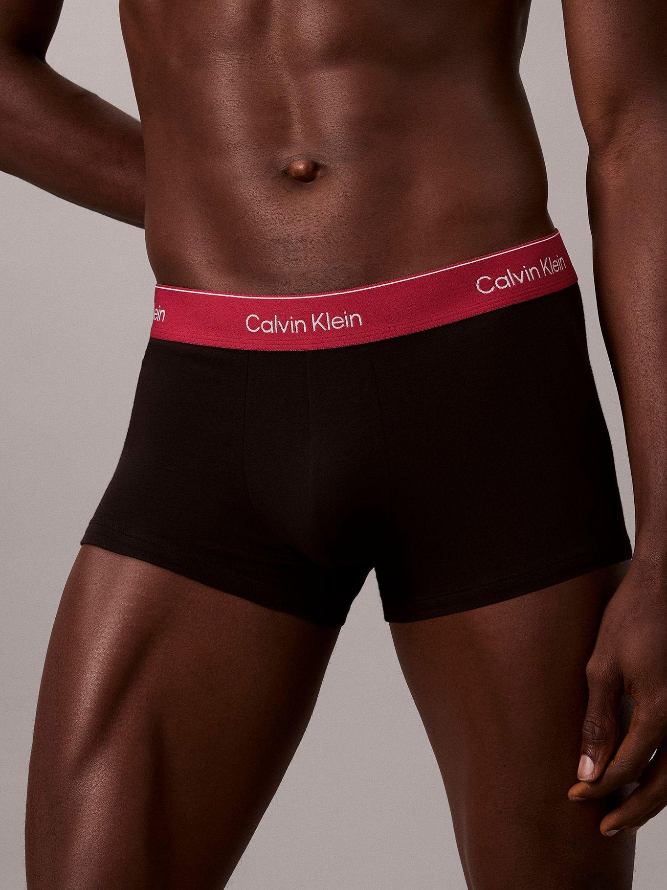 Pack De 3 Bóxers Low Rise Trunk I Negro Calvin Klein-4