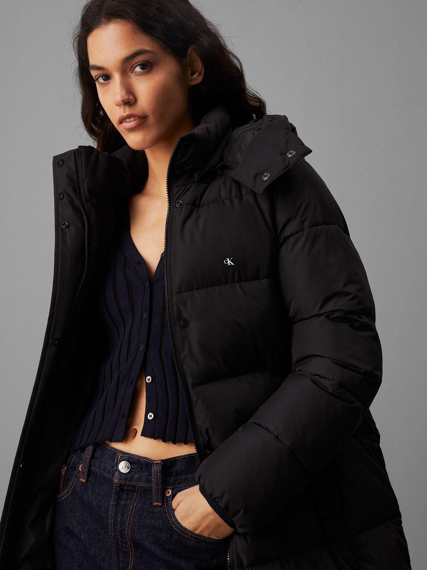 Parka Monologo Non Down Negro Calvin Klein-2