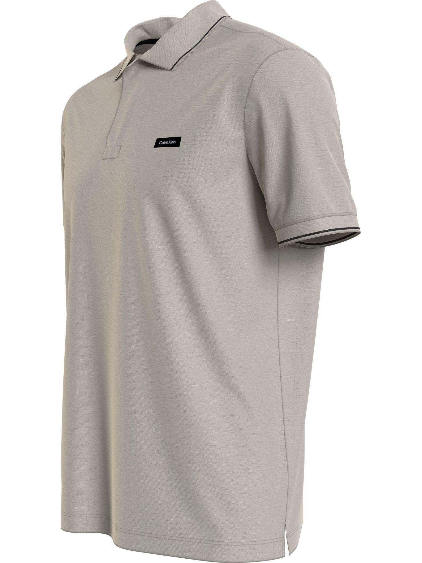 Polo Stretch Pique  Beige Calvin Klein-2