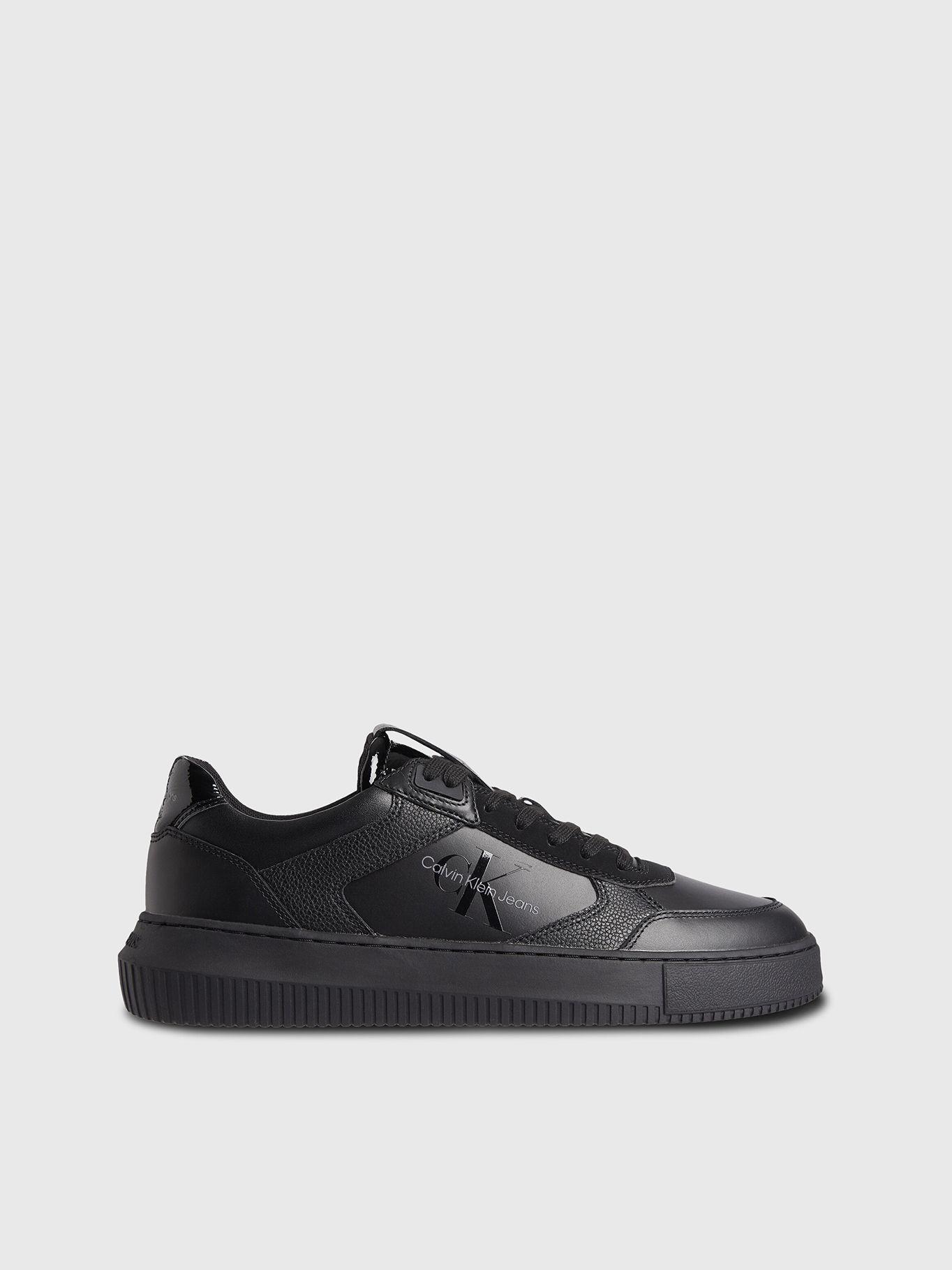 Zapatilla Chunky Cupsole Lth-Pu Negro Calvin Klein-4