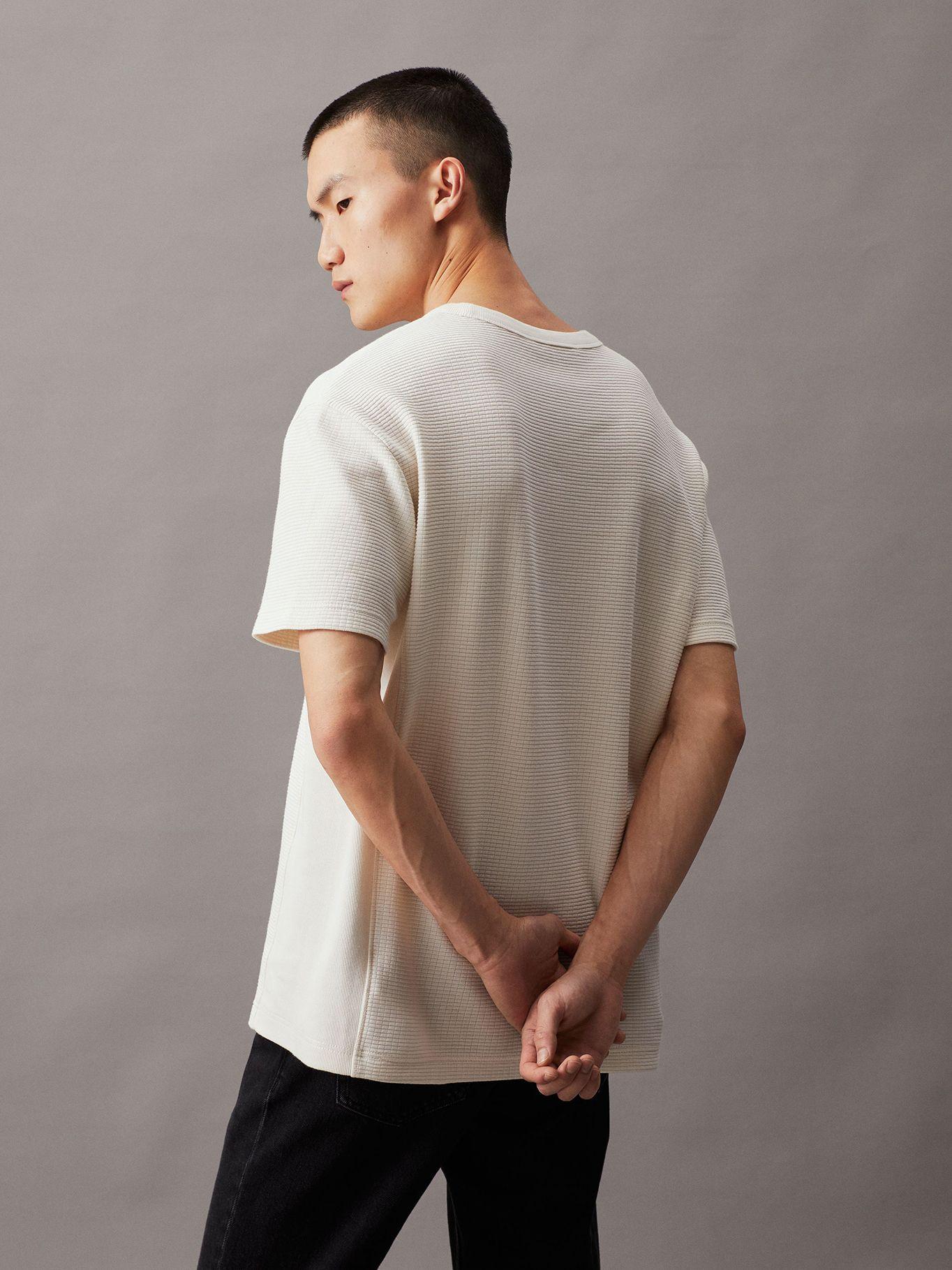 Polera City Grid Blanco Calvin Klein-2