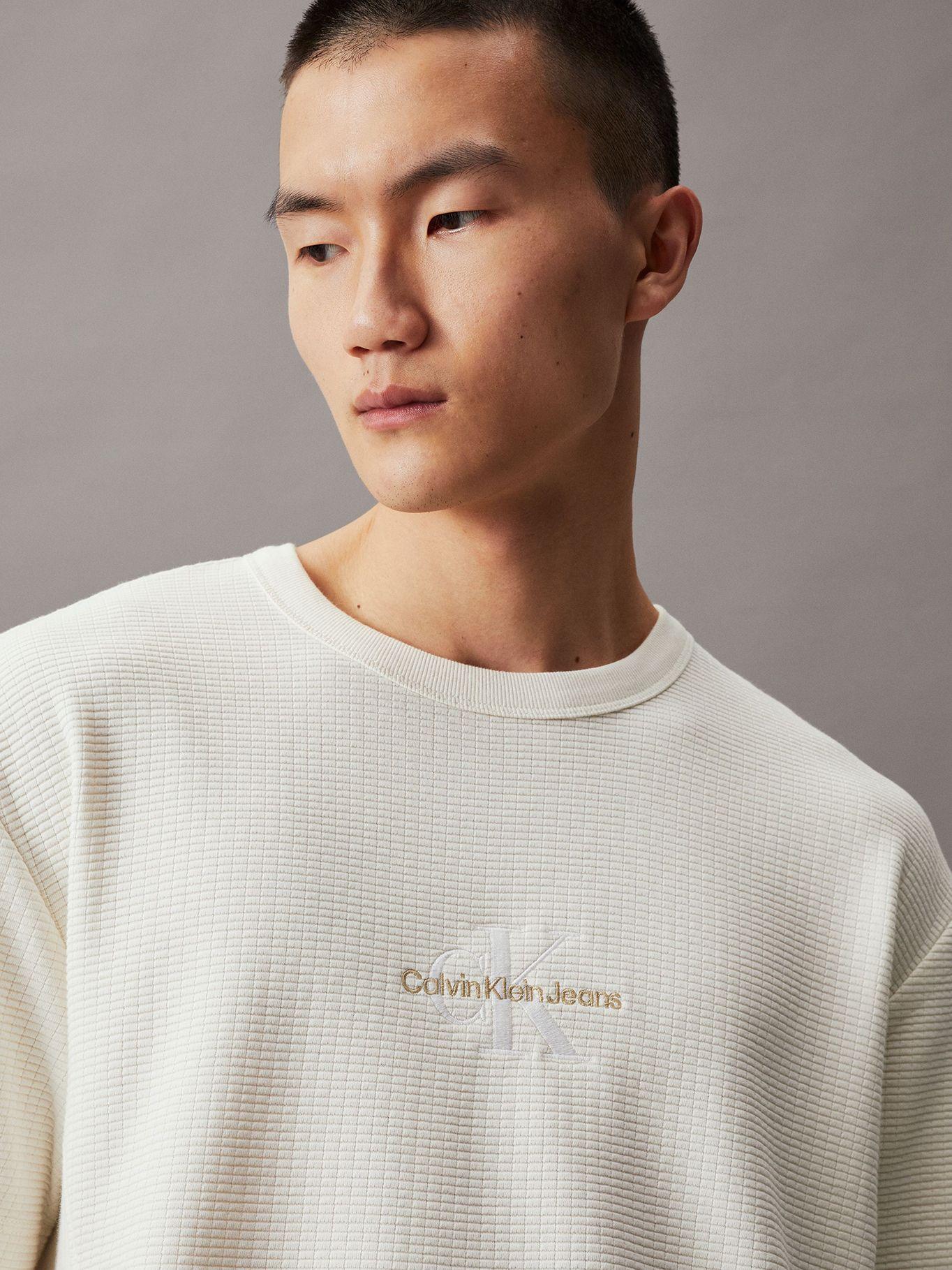 Polera City Grid Blanco Calvin Klein-3
