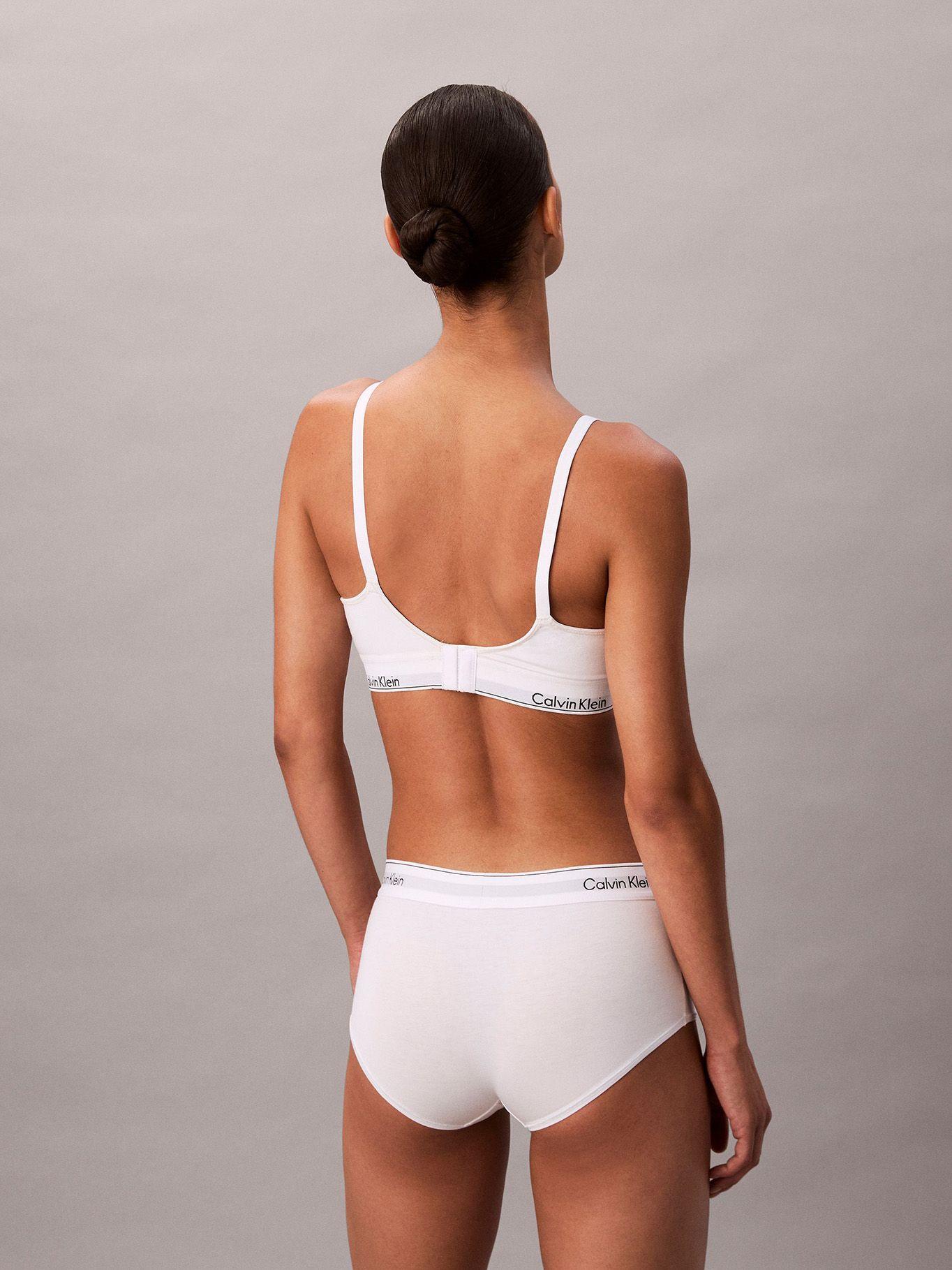 Bralette Lactancia Ic Cotton Modal Blanco Calvin Klein-2