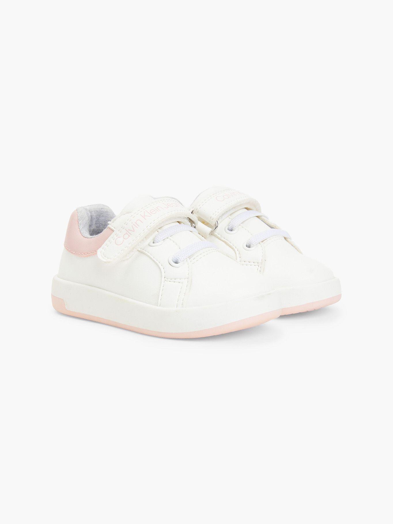 Zapatilla Low Cut Lace-Up/Velcro  Blanco Calvin Klein-0