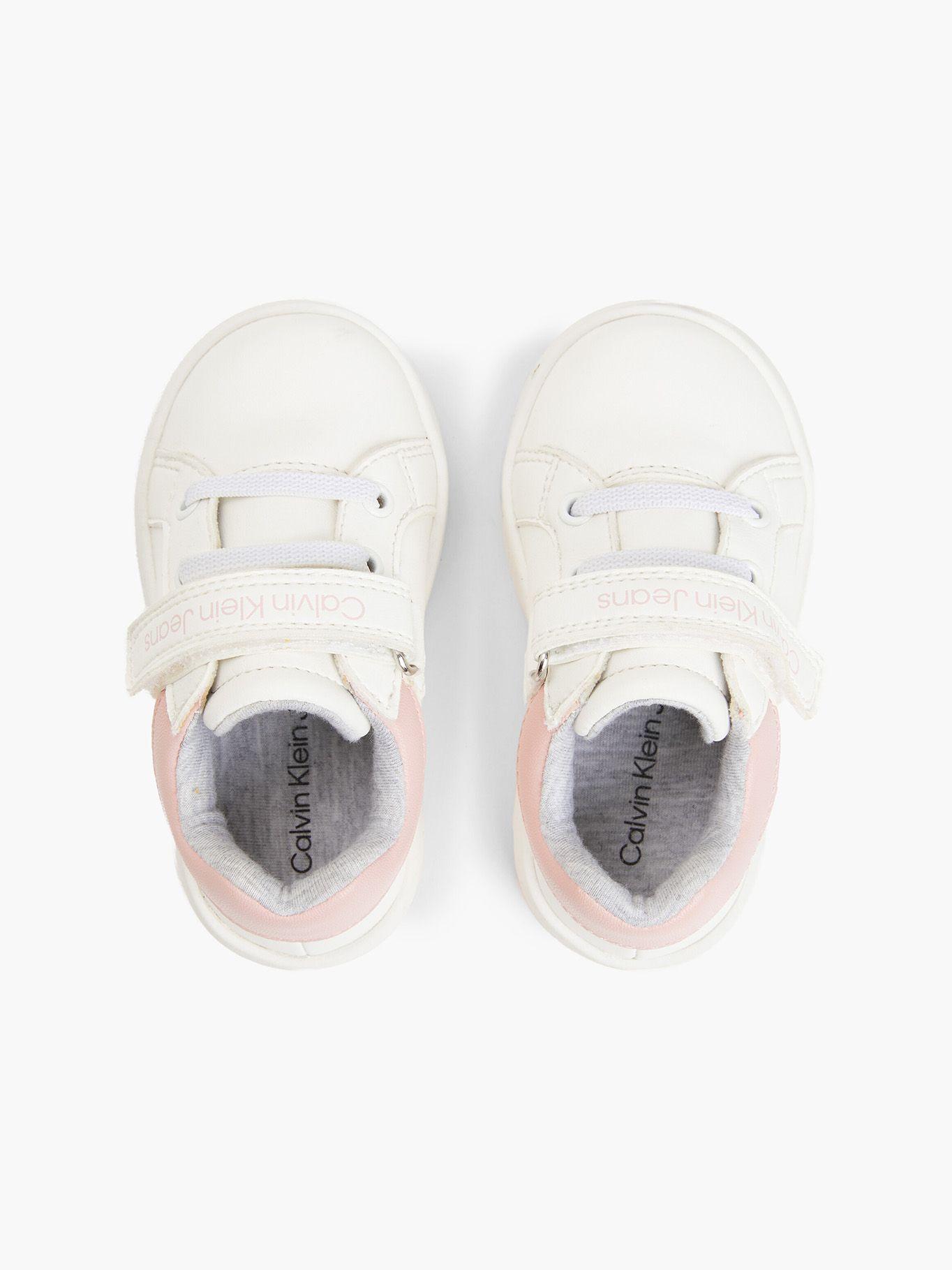 Zapatilla Low Cut Lace-Up/Velcro  Blanco Calvin Klein-2