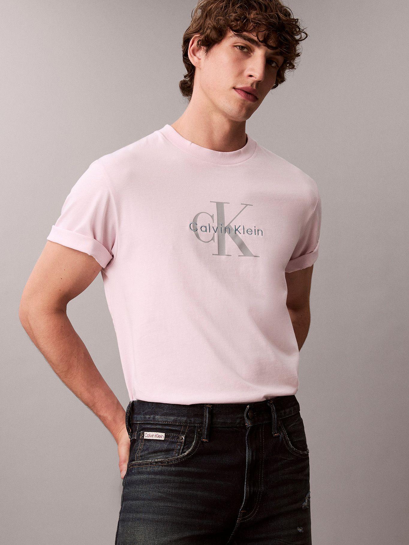 Polera Hero Monologo Rosado Calvin Klein-3