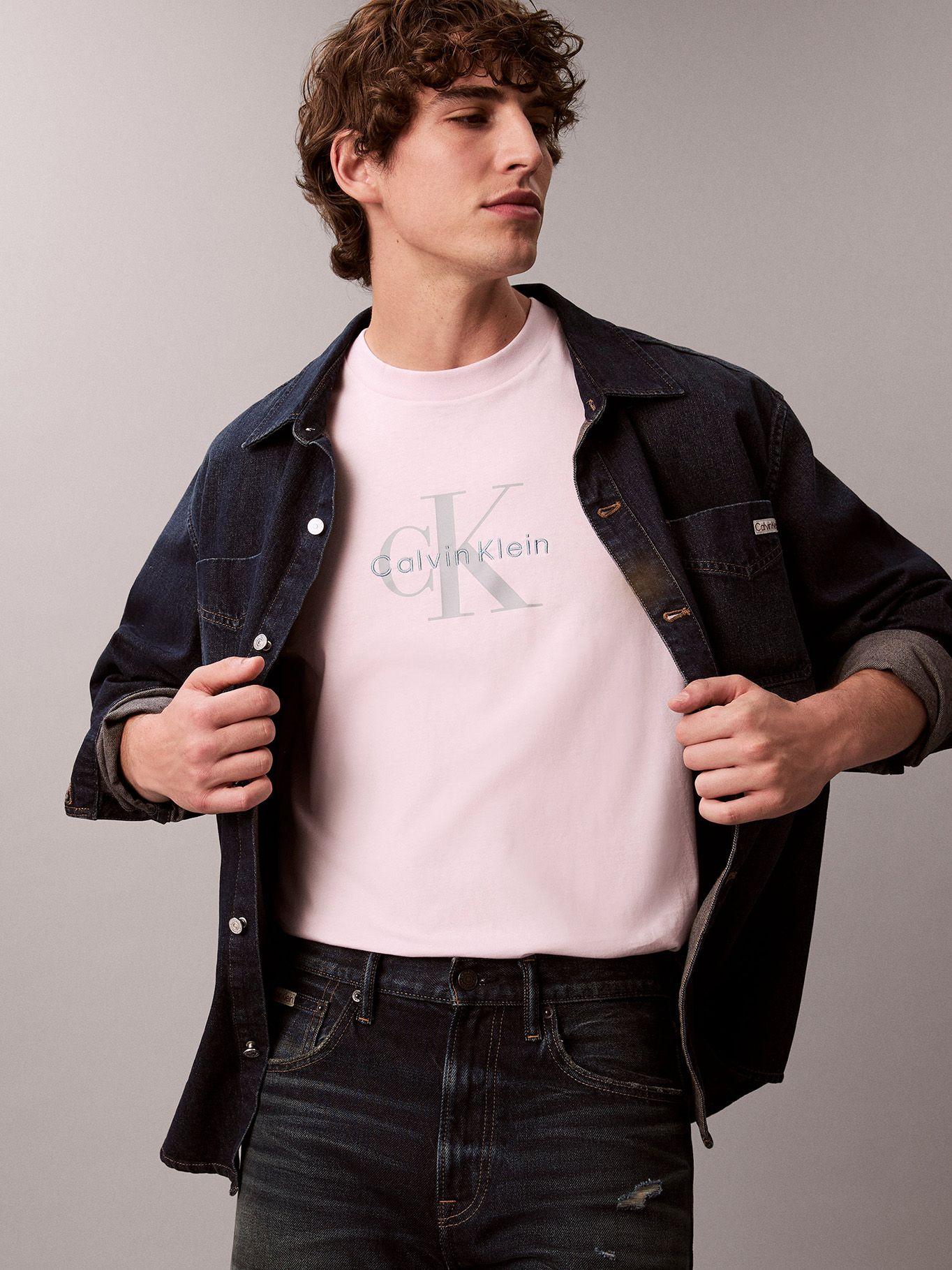 Polera Hero Monologo Rosado Calvin Klein-4